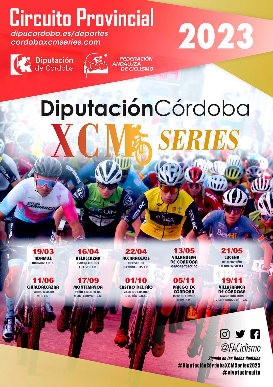 Priego y su Media Maratón Subbética darán emoción a las ‘DiputaciónCórdoba XCM Series 2023’