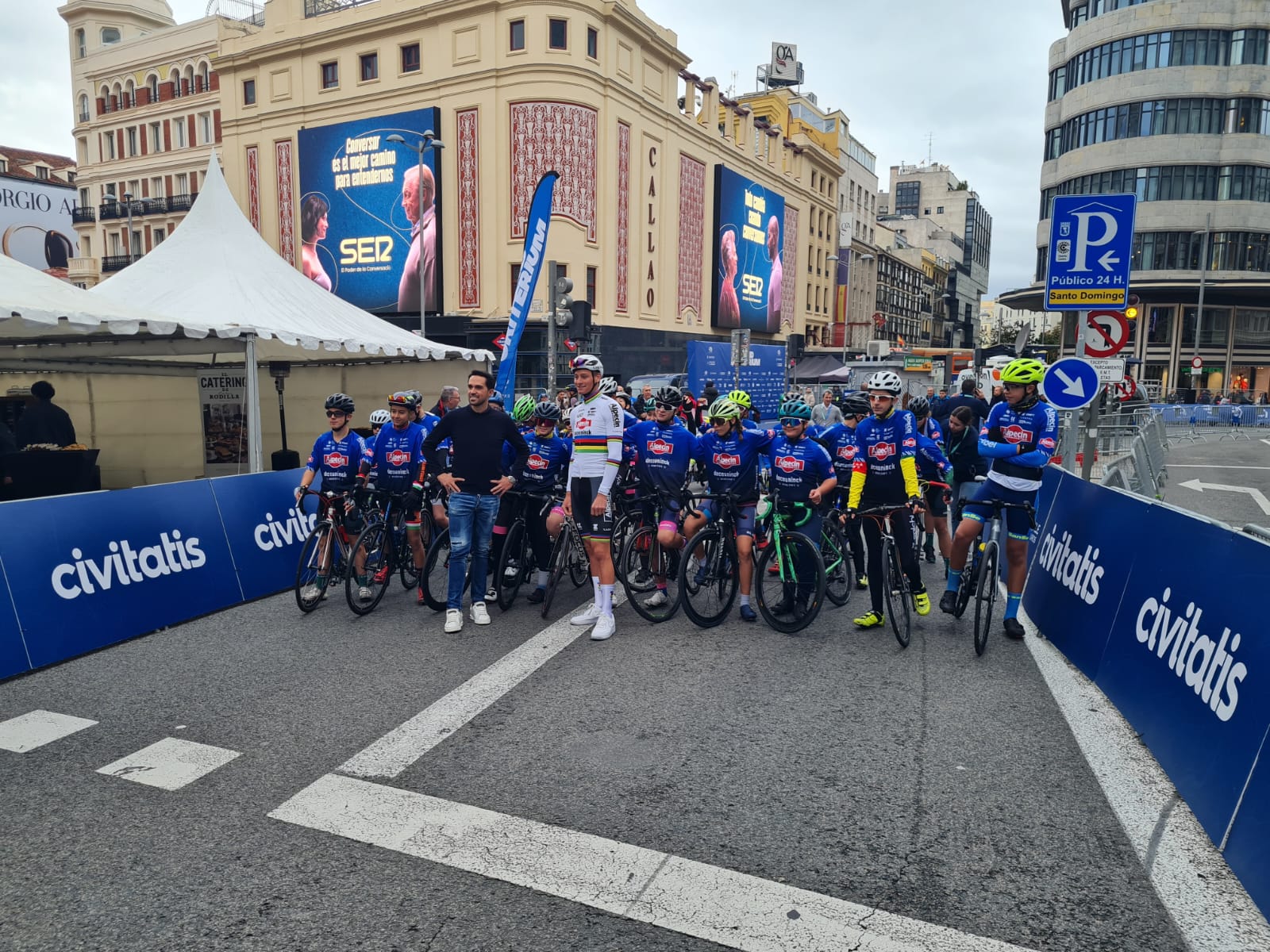 Mathieu van der Poel, campeón de Madrid Criterium 2023