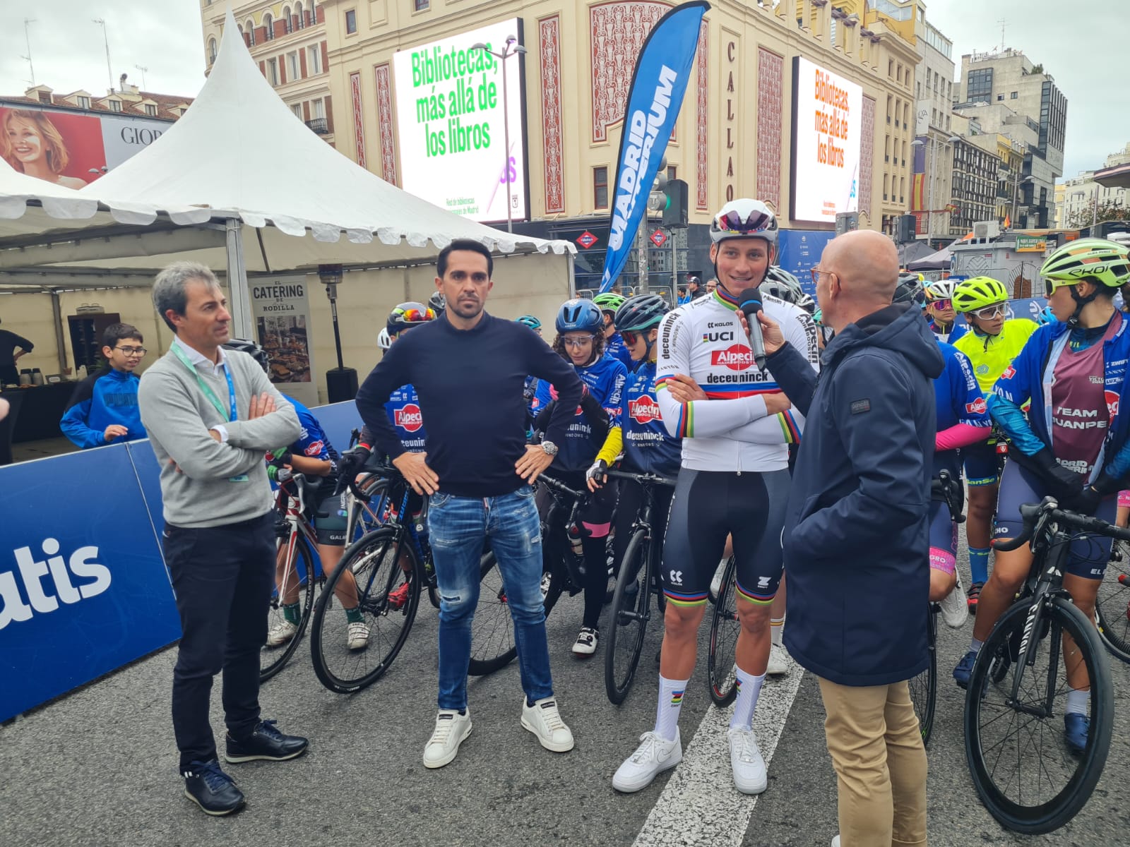 Mathieu van der Poel, campeón de Madrid Criterium 2023
