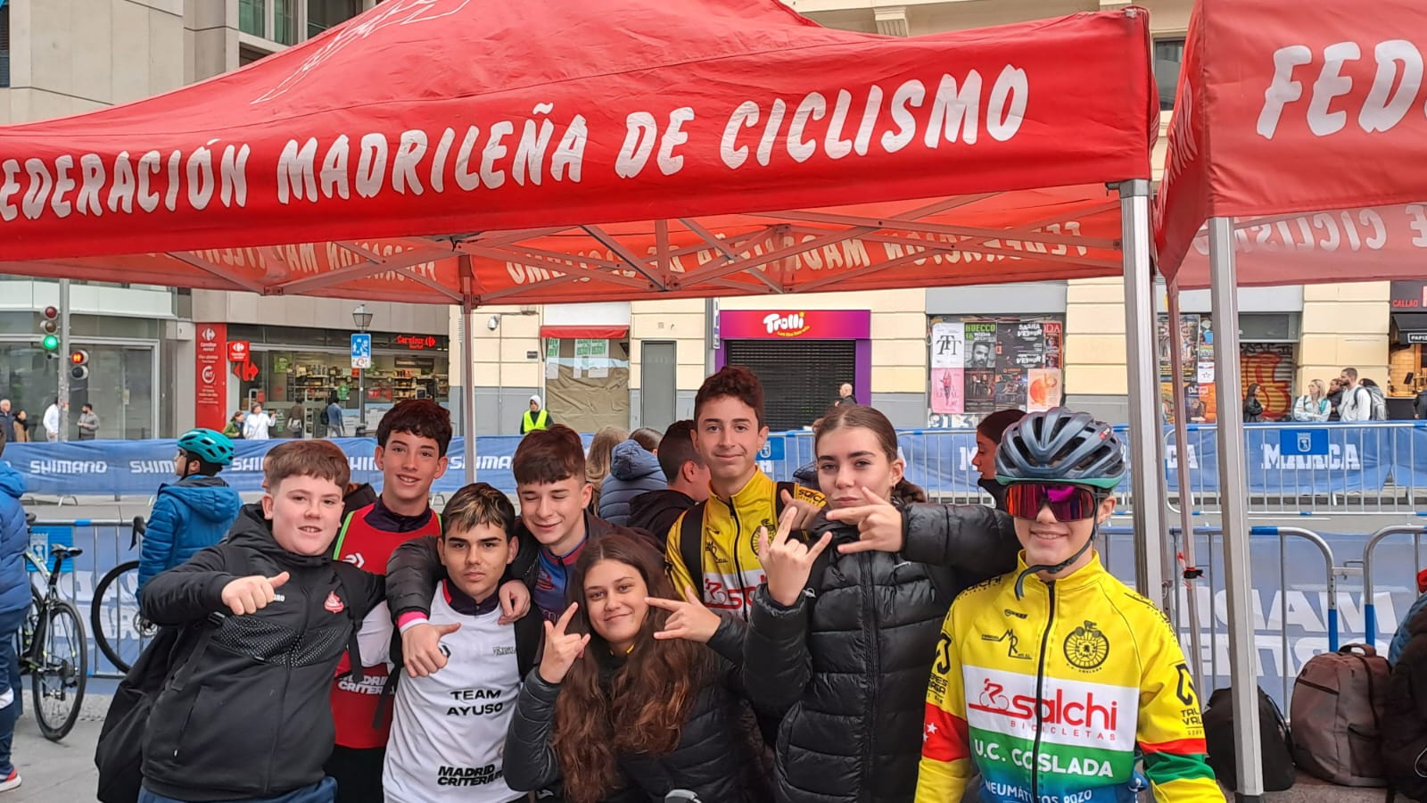 Mathieu van der Poel, campeón de Madrid Criterium 2023