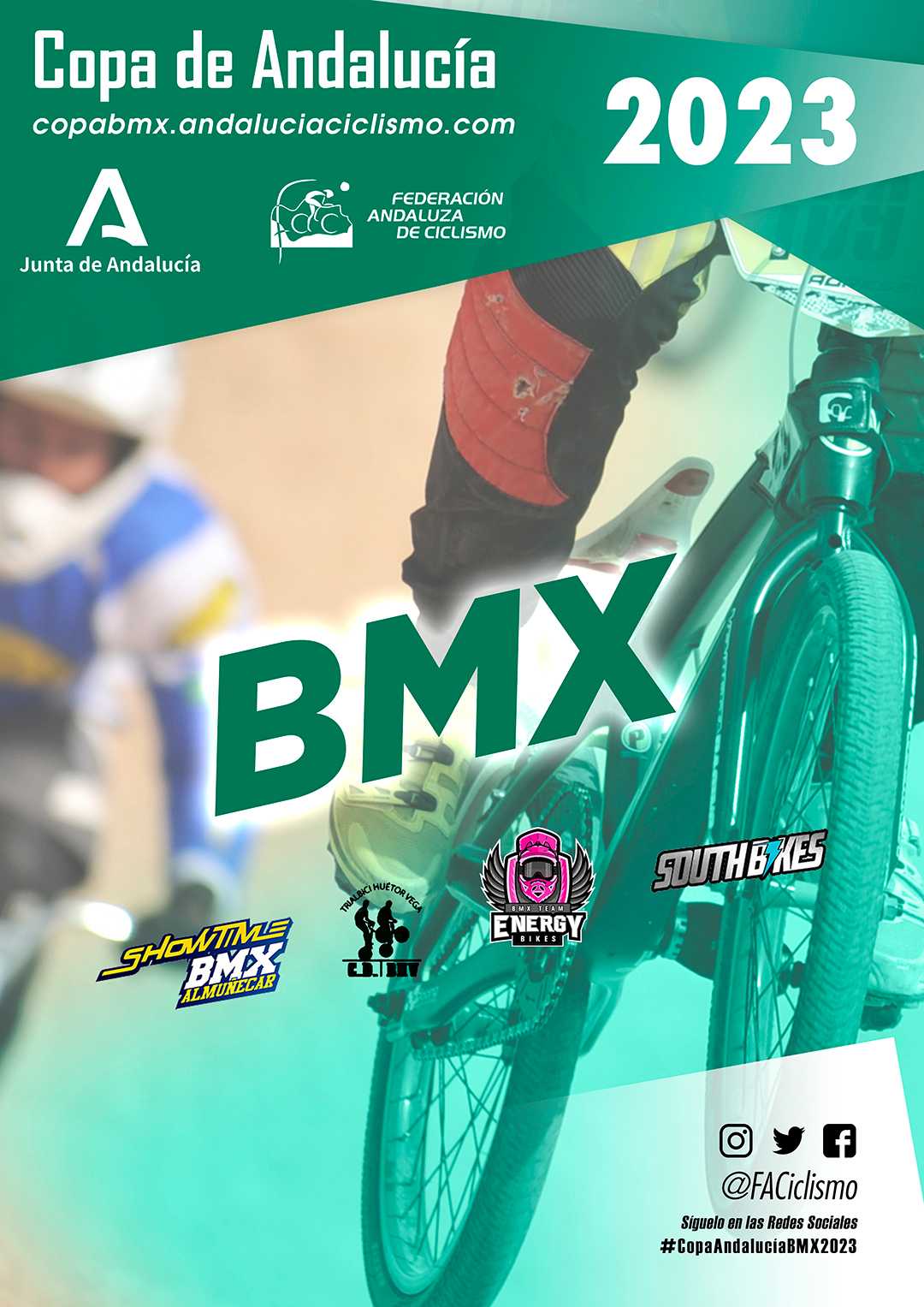 Ganadores finales de la Copa Andalucía BMX 2023