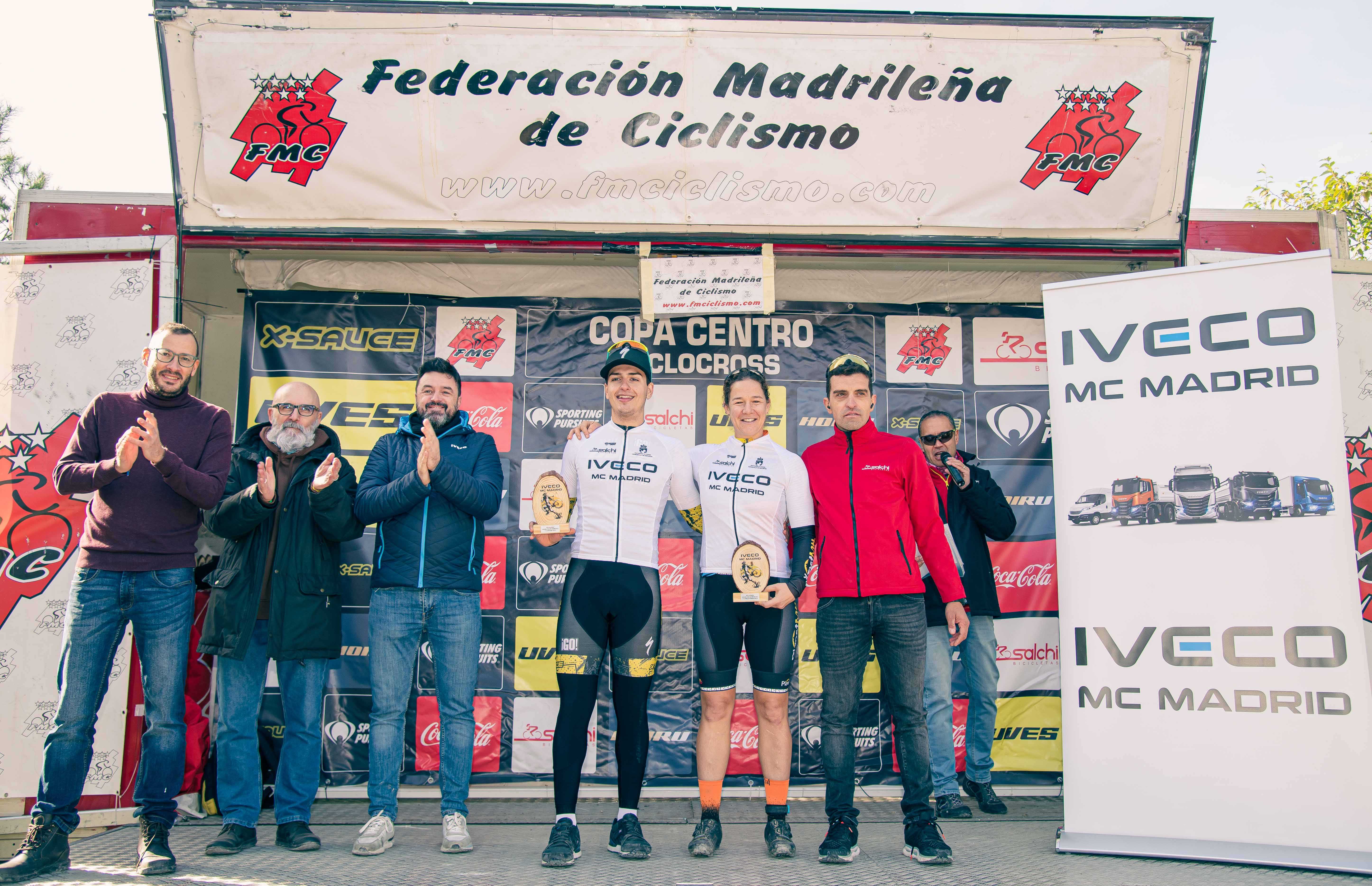 Díaz y Calleja son los más fuertes del clásico Ciclocross de Coslada-IVECO-MC Madrid