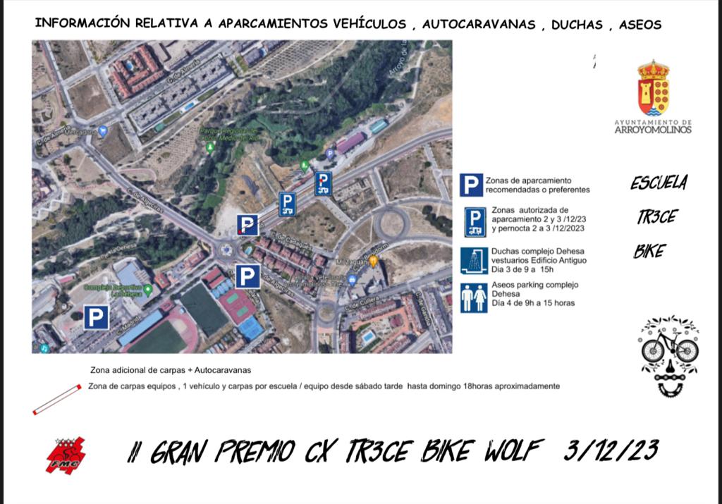 La Escuela Tr3ce Bike ultima detalles para el Gran Premio Tr3ce Bike Wolf en Arroyomolinos