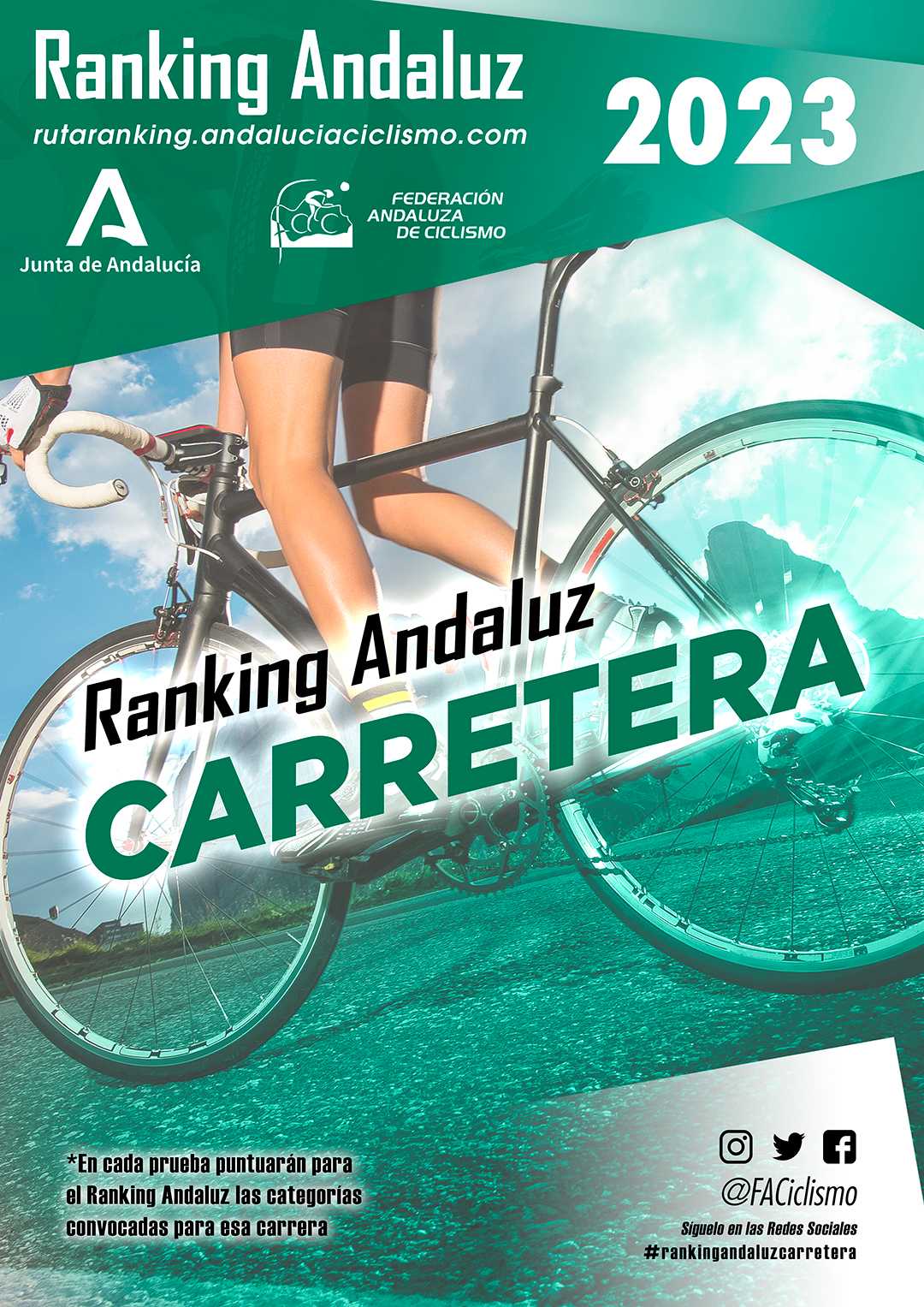 Ganadores finales del Ranking Andaluz de Carretera 2023