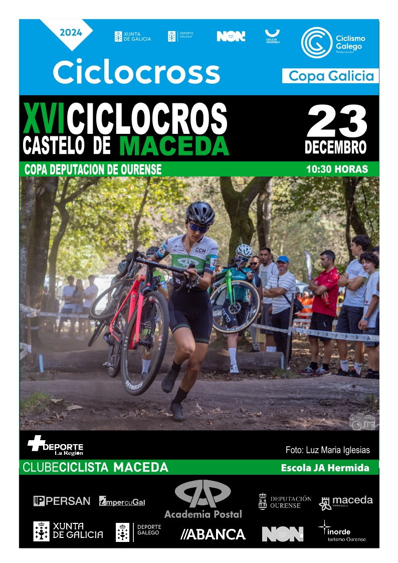 Presentación do XVI Ciclocrós Castelo de Maceda - Copa Deputación de Ourense