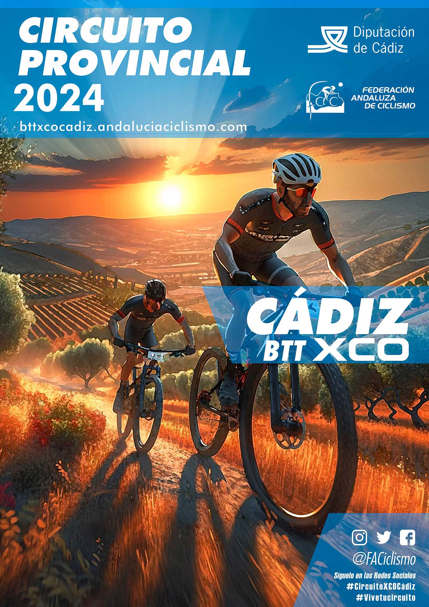 Fechas del Circuito Provincial de Cádiz BTT XCO 2024