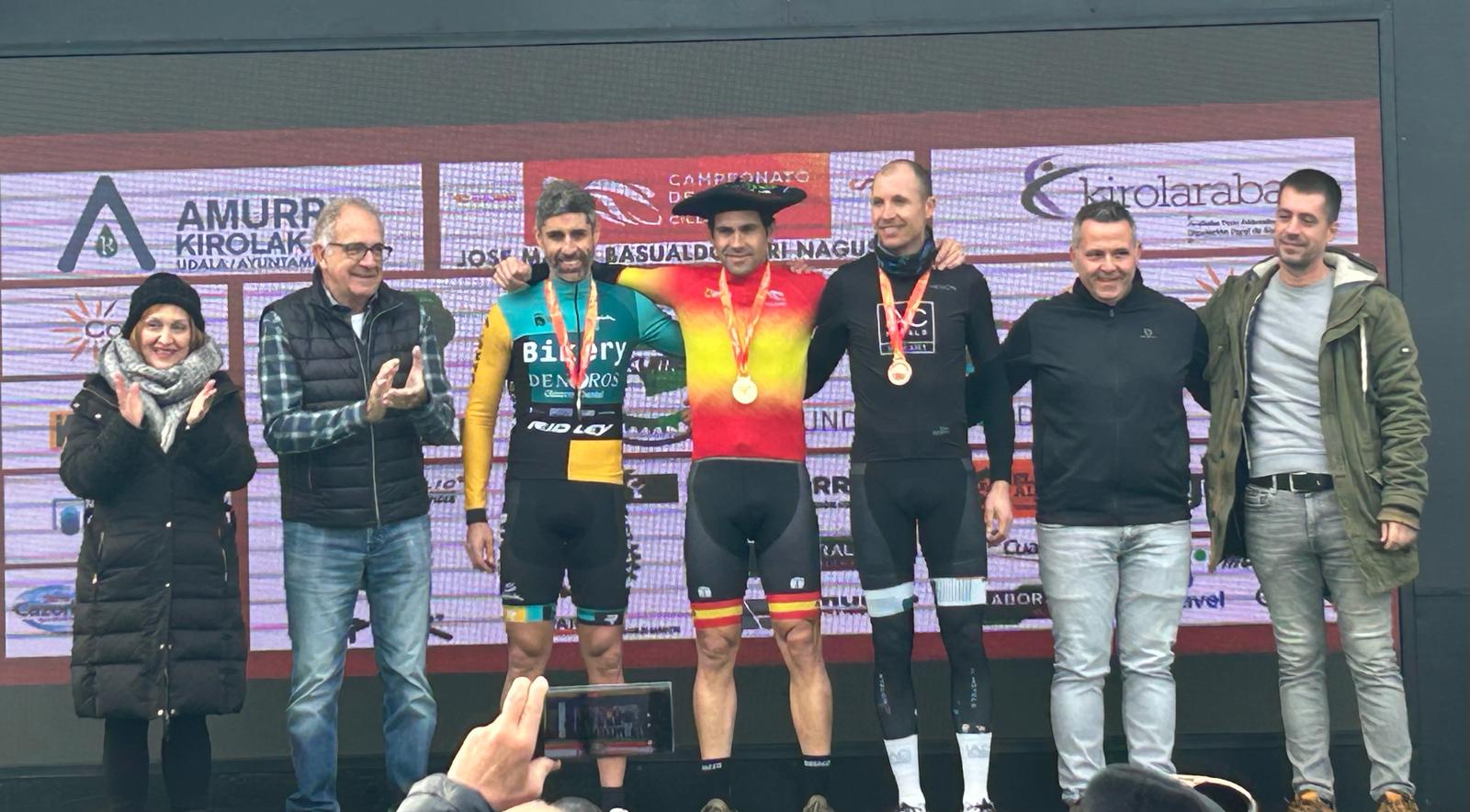 Cantabria logra un oro y tres platas el sábado en los Campeonatos de España de Ciclocross en Amurrio