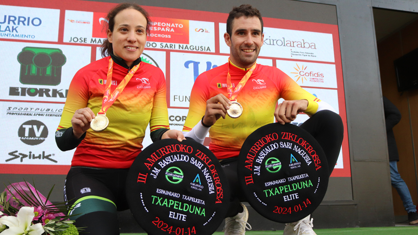Felipe-Orts-y-Lucia-Gonzalez-campeones-de-Espana-de-CX-por-sexta-vez-en-Amurrio-