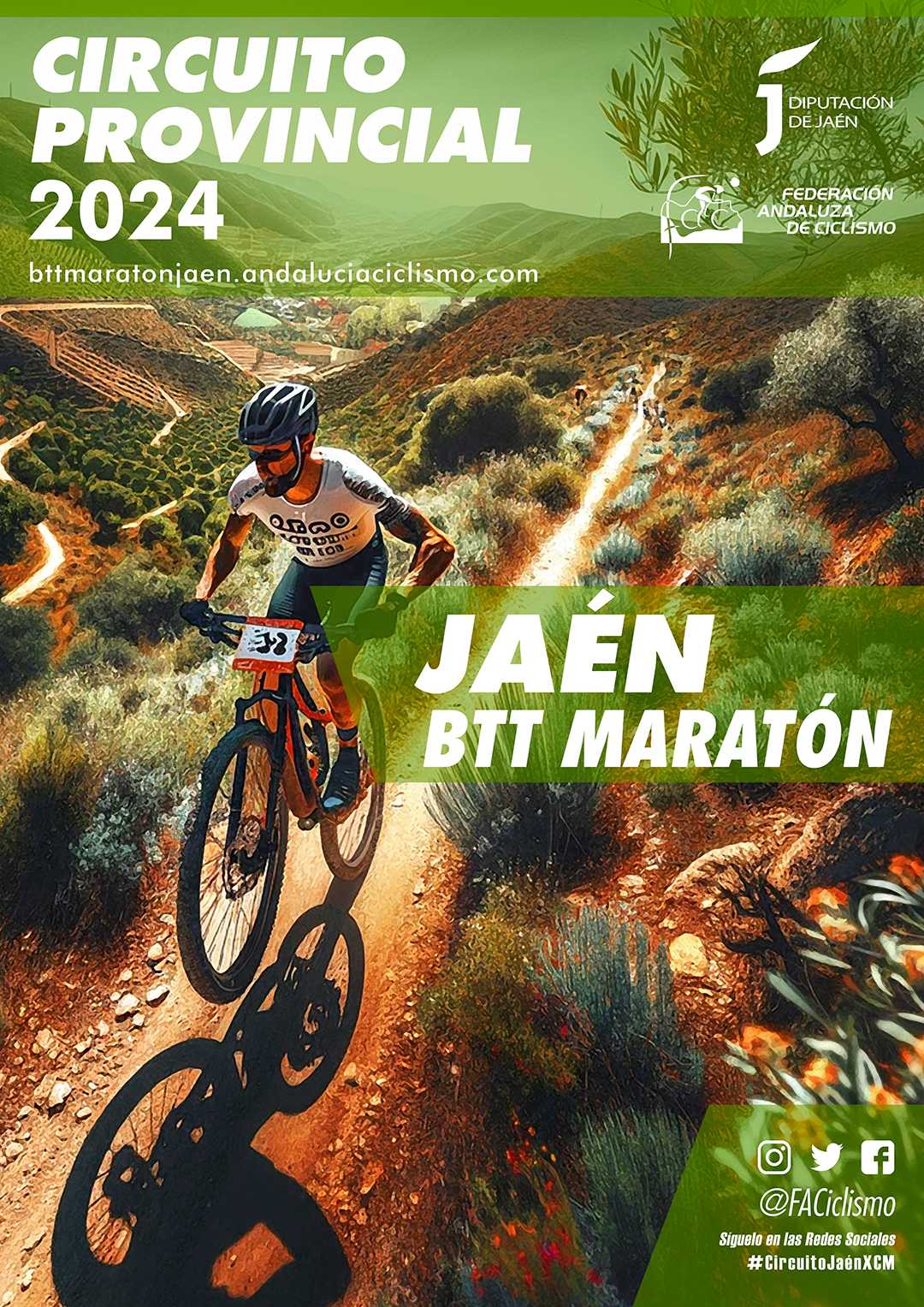 Fechas del Circuito Provincial de Jaén BTT Maratón 2024