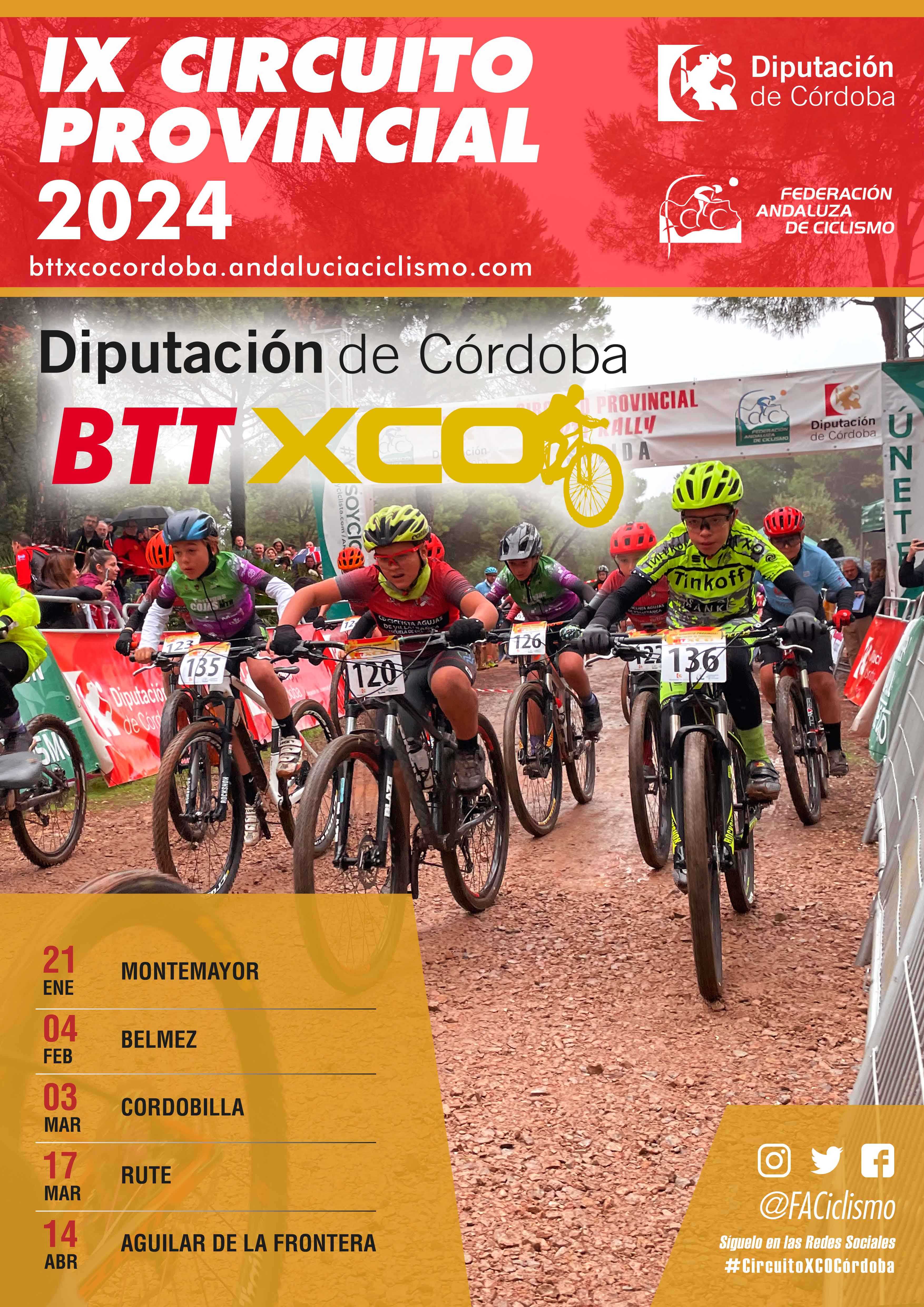 El Castillo de Belmez toma el testigo del Circuito Diputación Córdoba BTT XCO 2024