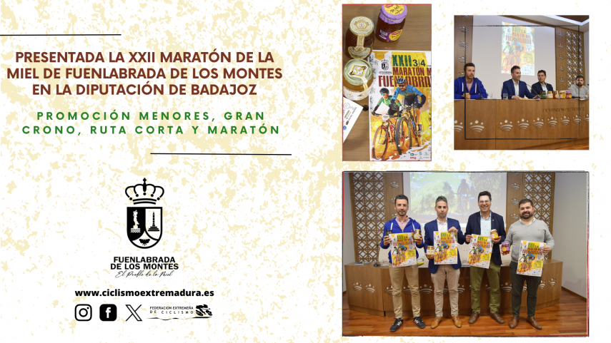 PRESENTADA-LA-XXII-MARAToN-DE-LA-MIEL-DE-FUENLABRADA-DE-LOS-MONTES-EN-LA-DIPUTACIoN-DE-BADAJOZ