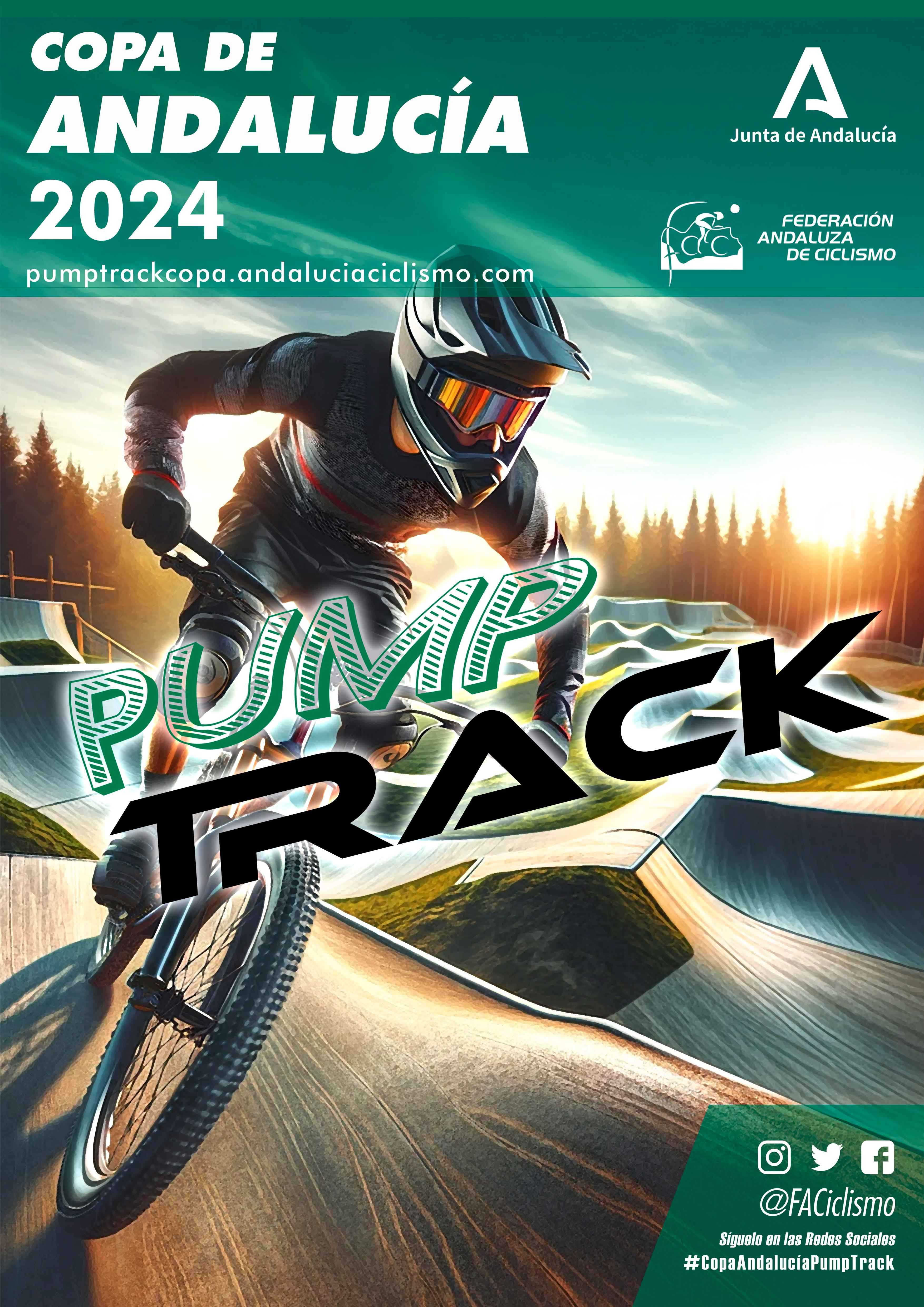 Fechas del Campeonato y de la Copa Andalucía Pump Track 2024
