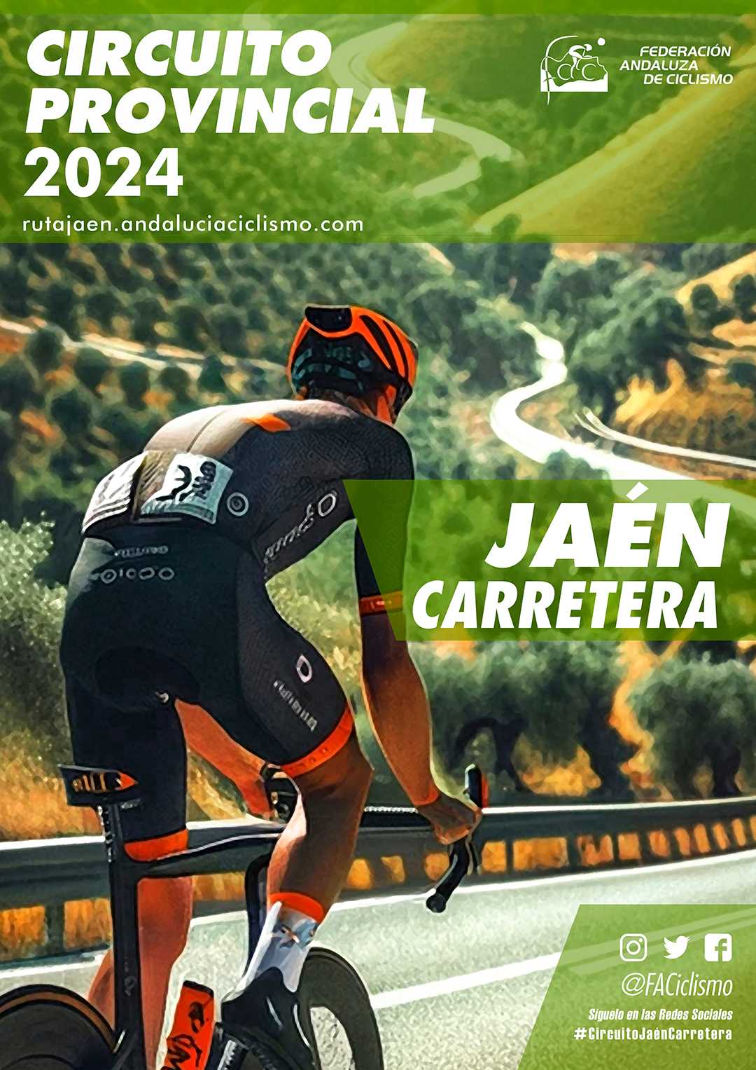 Fechas del Circuito Provincial Jaén Carretera 2024