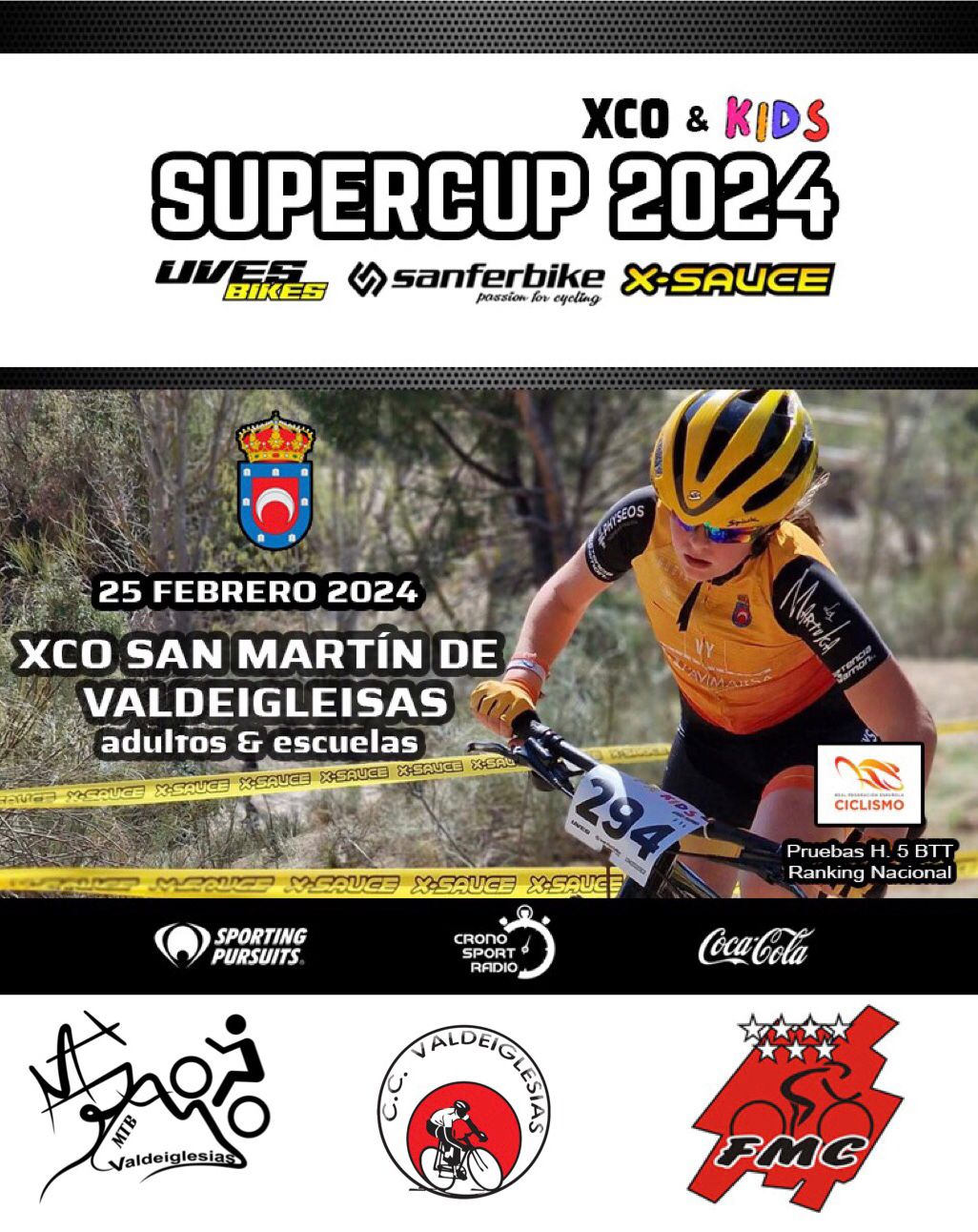 Abiertas las inscripciones para SUPER CUP XCO San Martin de Valdeiglesias-Copa Madrid MTB