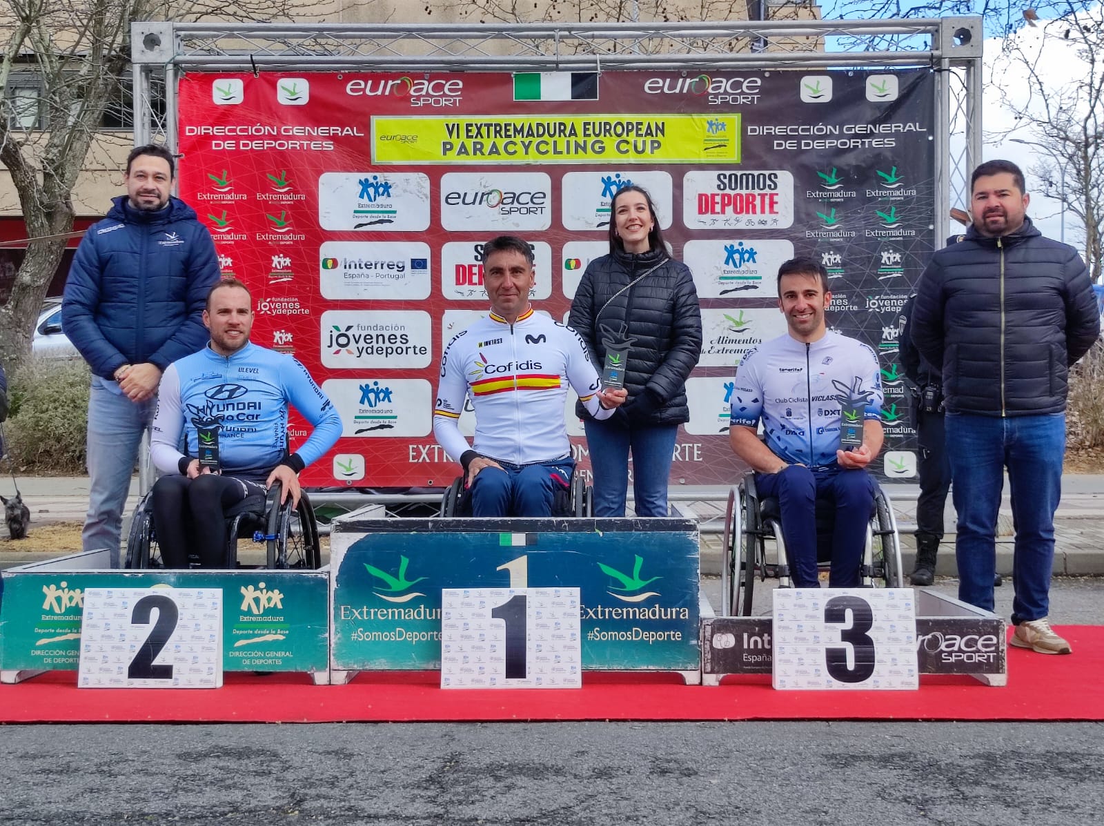 La Selección Española brilla en la Extremadura European Paracycling Cup
