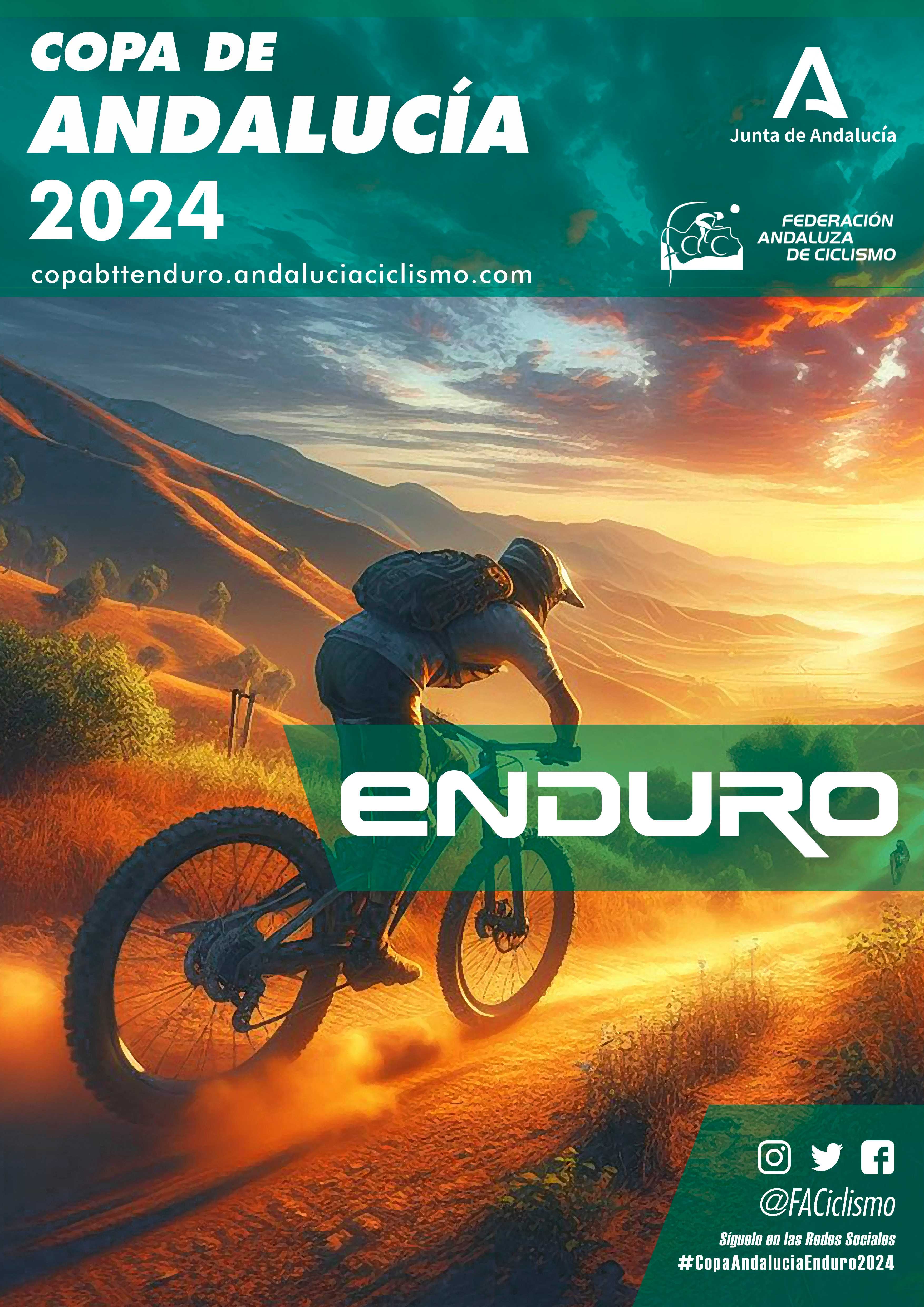 Fechas de la Copa Andalucía BTT Enduro 2024
