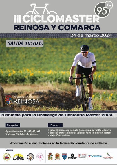 La Challenge Cántabra Máster continúa con el III Trofeo Ayto de Reinosa y Comarca