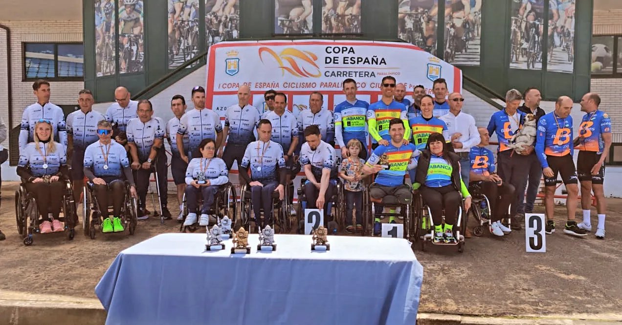 O paraciclismo galego inicia a Copa de España con cinco podios en Ponferrada