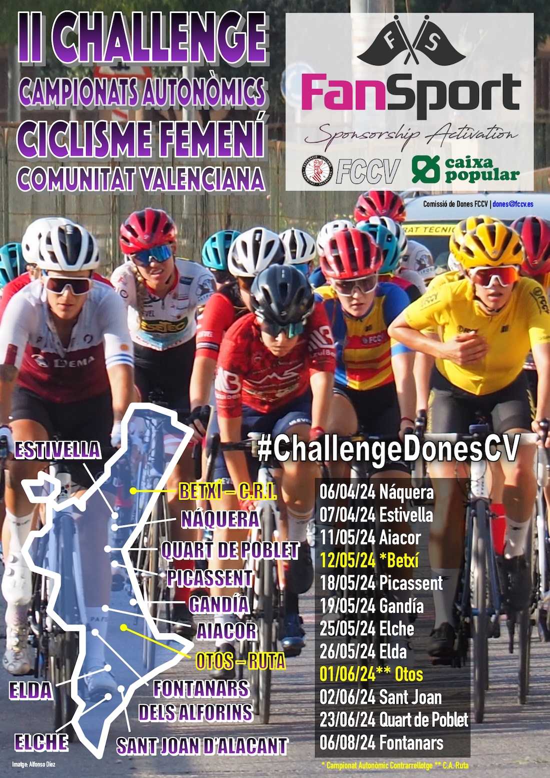 La élite María Banllés (UPV) y la cadete Carla Banyuls (Teika) lideran la II Challenge 'Fan Sport' de Ciclismo Femenino