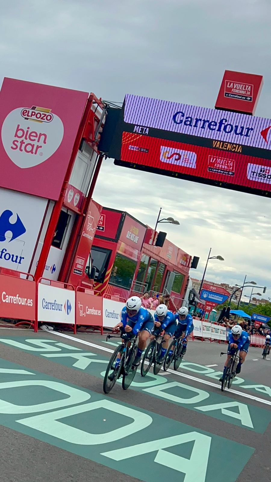 La ciudad de Valencia inaugura la segunda edición de La Vuelta Femenina 24 by Carrefour.es