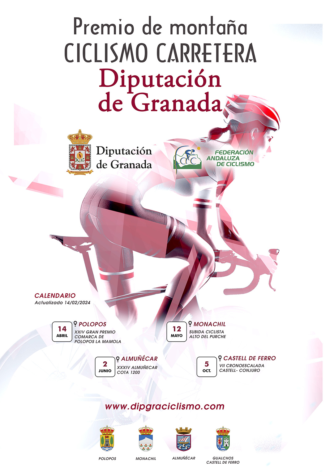 La II Subida Ciclista Alto del Purche, próximo reto del Premio de Montaña Diputación de Granada