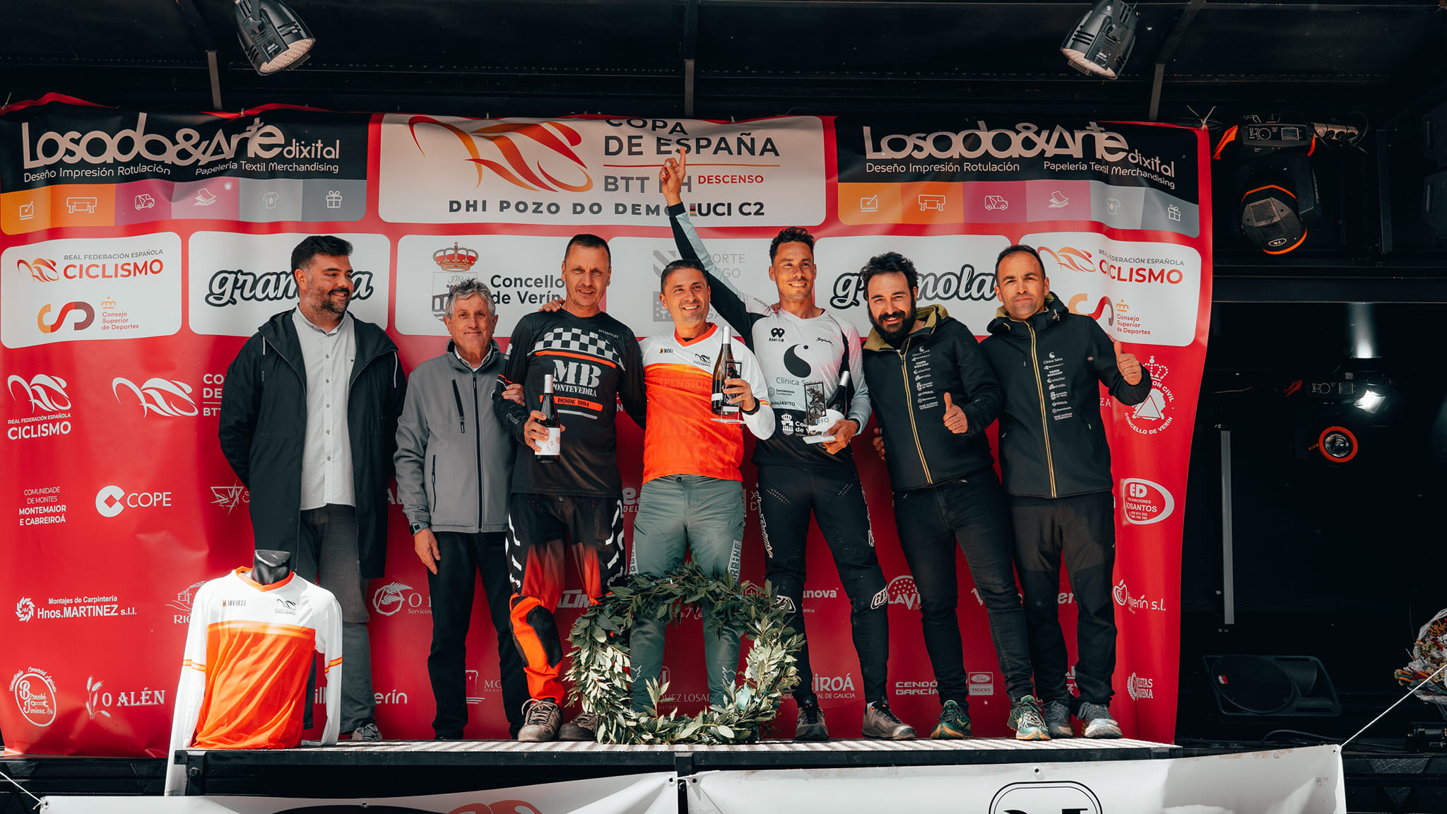 O Descenso galego colleita nove podios na Copa de España de Pozo do Demo
