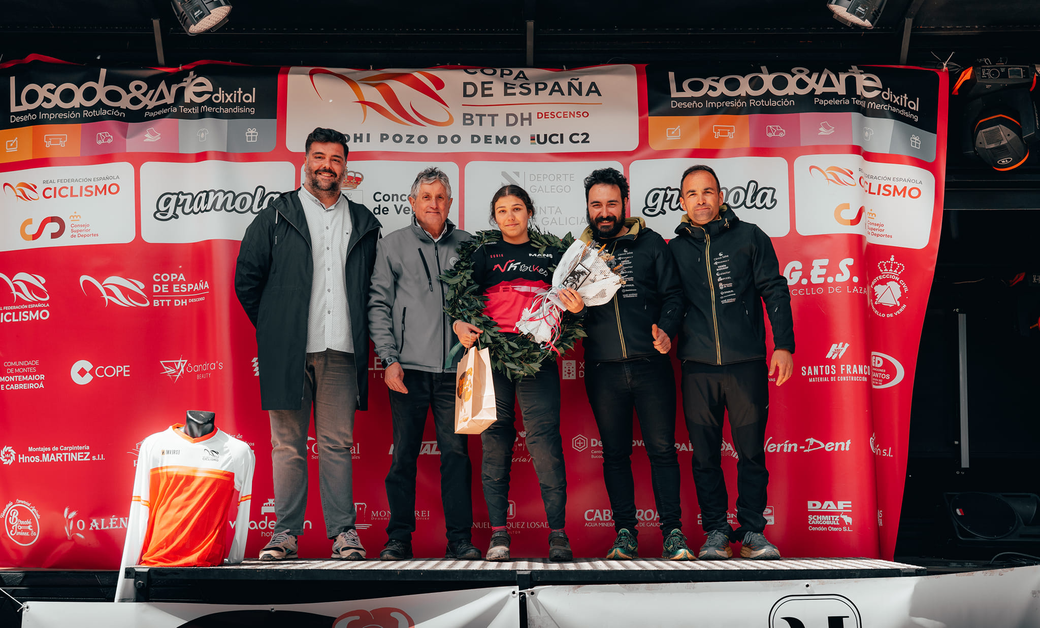 O Descenso galego colleita nove podios na Copa de España de Pozo do Demo
