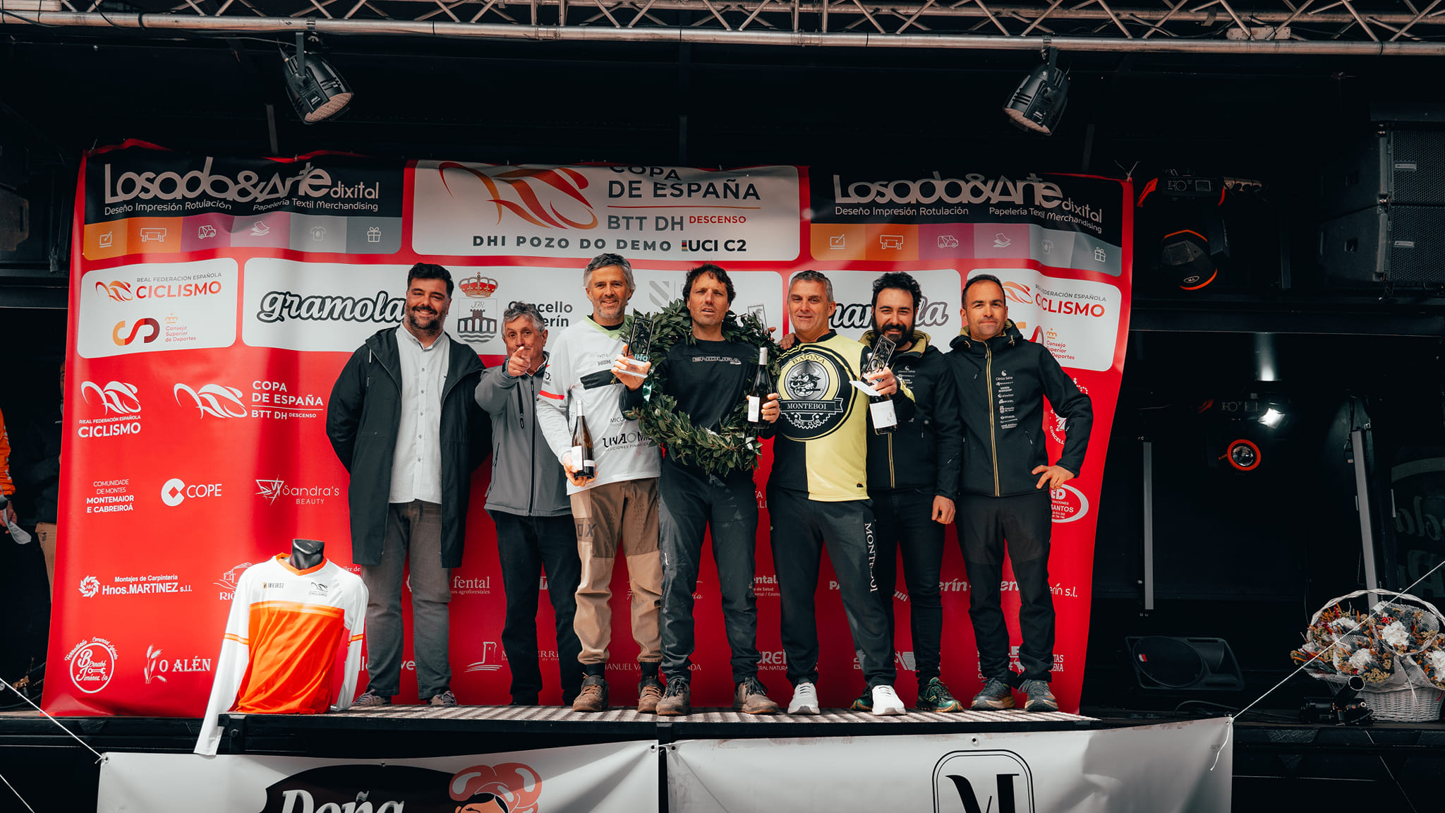 O Descenso galego colleita nove podios na Copa de España de Pozo do Demo