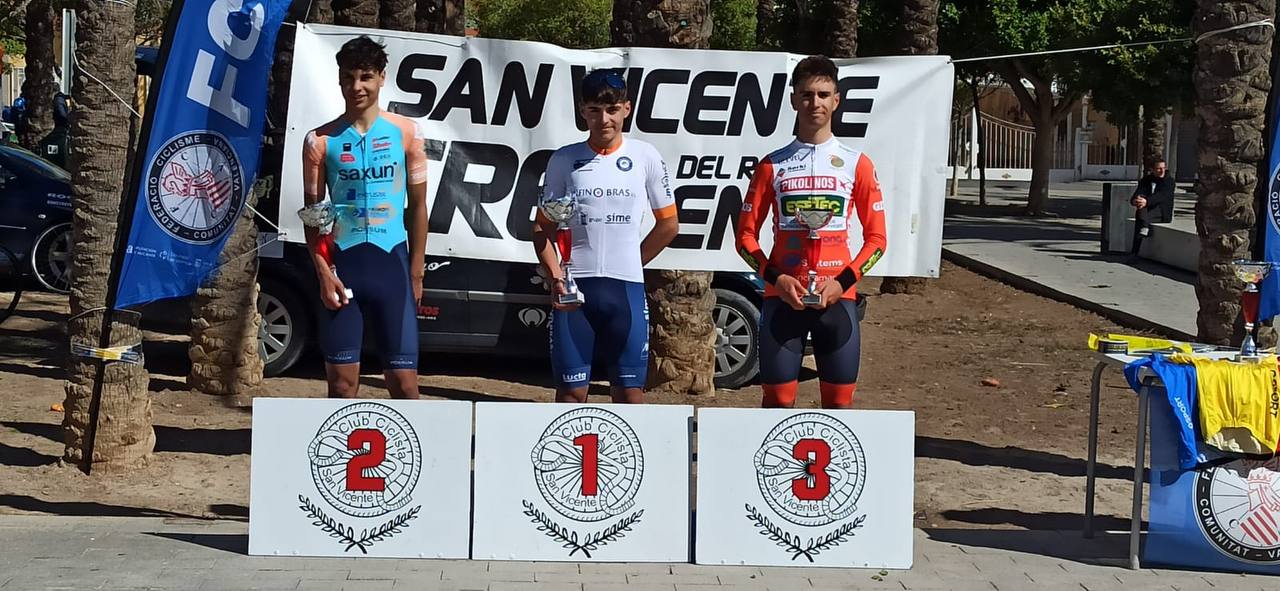 Asier Fortea triunfa en el inicio de la Challenge Comunitat Valenciana ruta CADETE