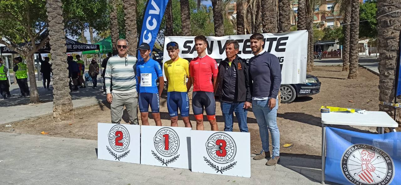 Asier Fortea triunfa en el inicio de la Challenge Comunitat Valenciana ruta CADETE