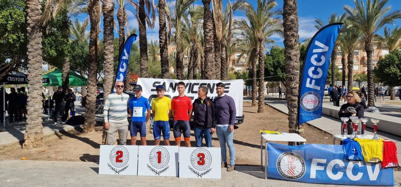 Asier Fortea triunfa en el inicio de la Challenge Comunitat Valenciana ruta CADETE