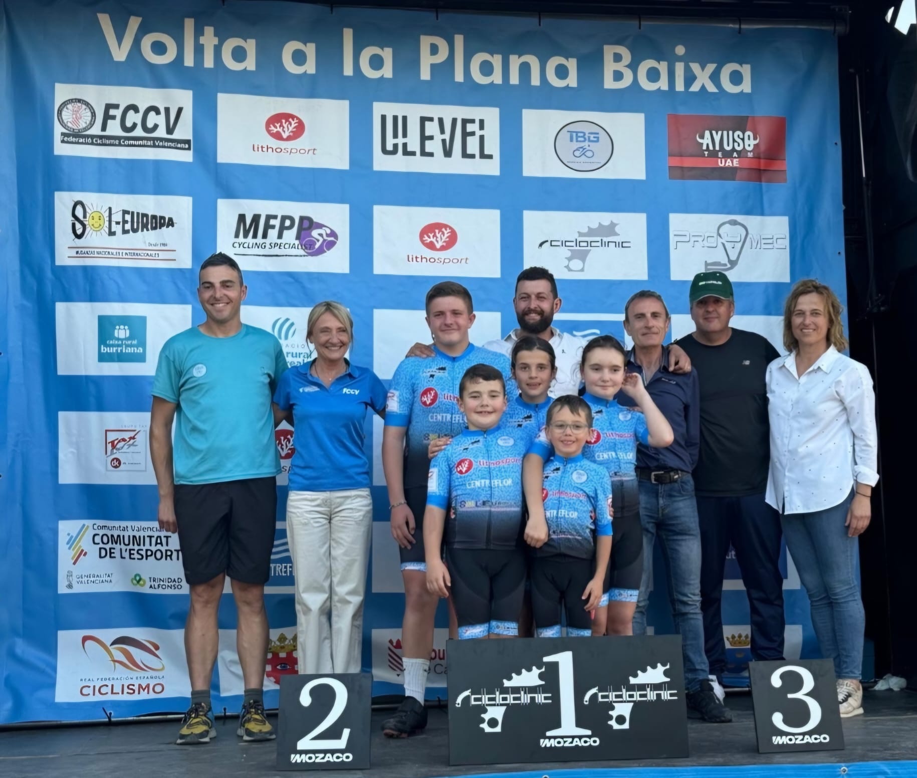 Las Escuelas de Ciclismo de la provincia de Castellón se reúnen en Burriana