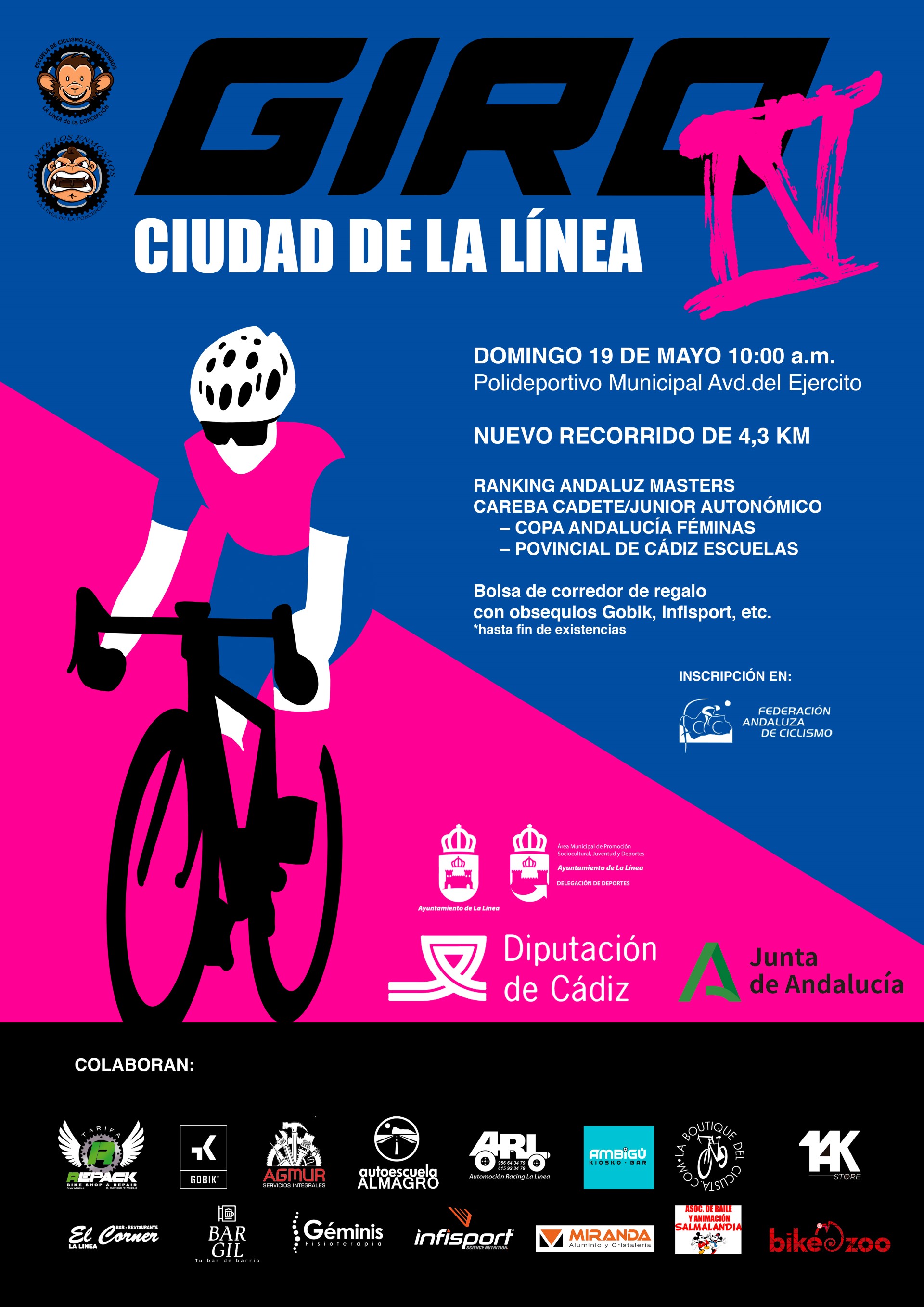 La Línea se cita con el mejor ciclismo andaluz de carretera