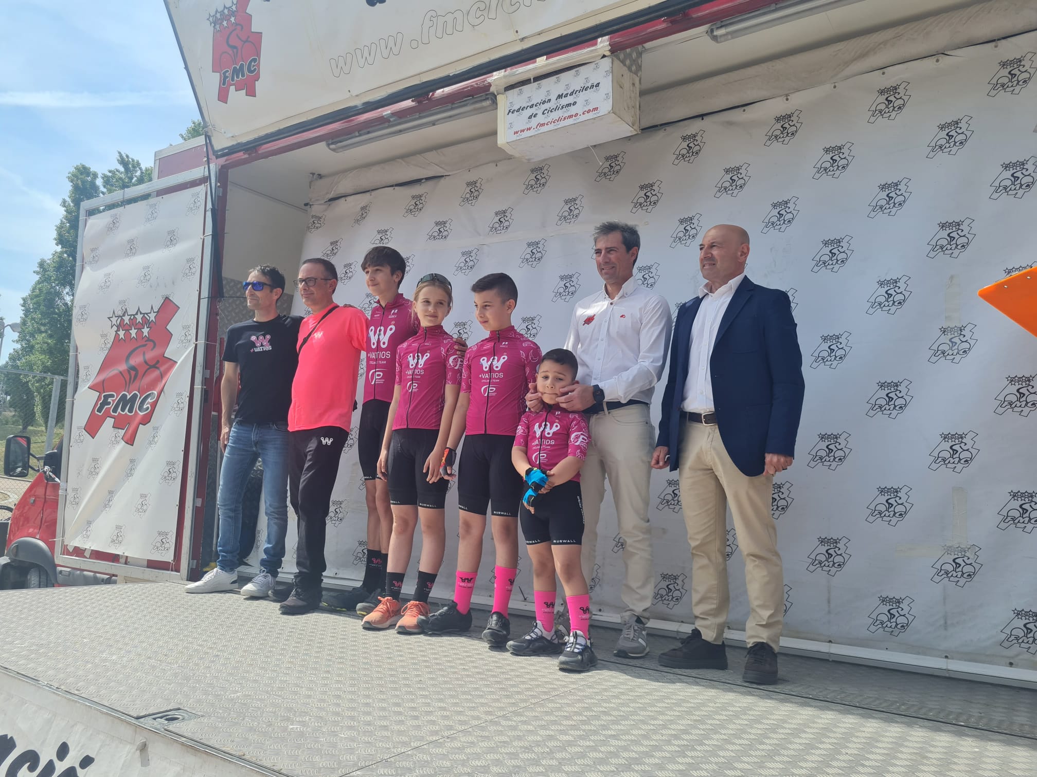 Presentación de las distintas escuelas de BMX, Trial, MTB y Carretera de la Comunidad de Madrid.