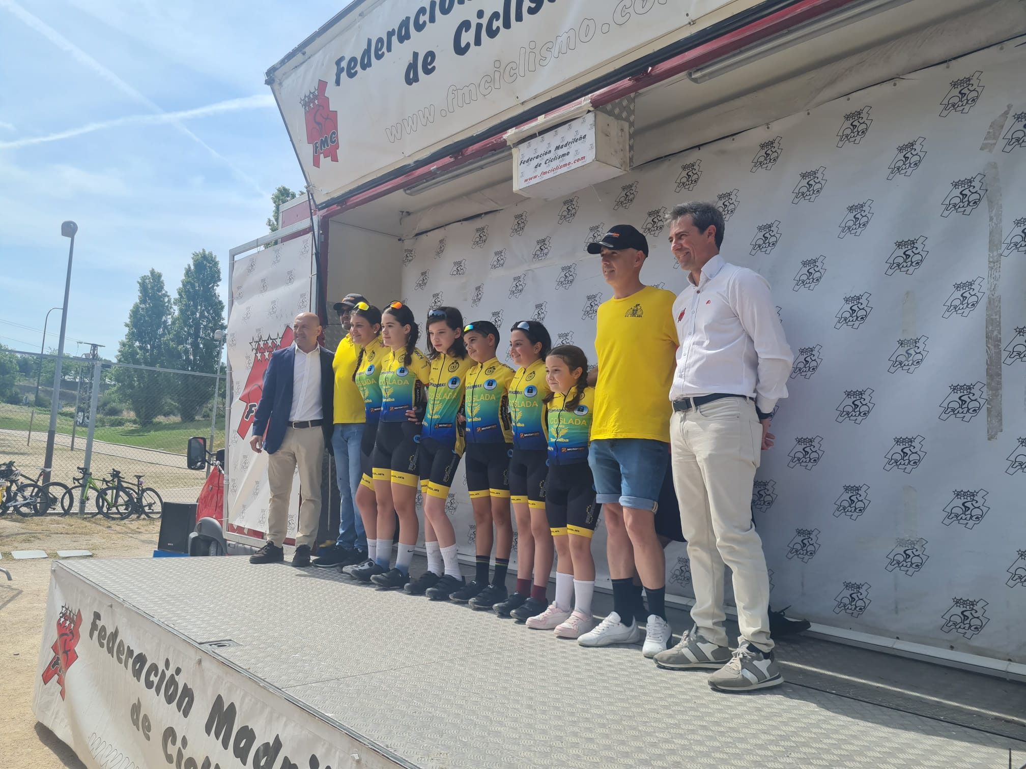 Presentación de las distintas escuelas de BMX, Trial, MTB y Carretera de la Comunidad de Madrid.