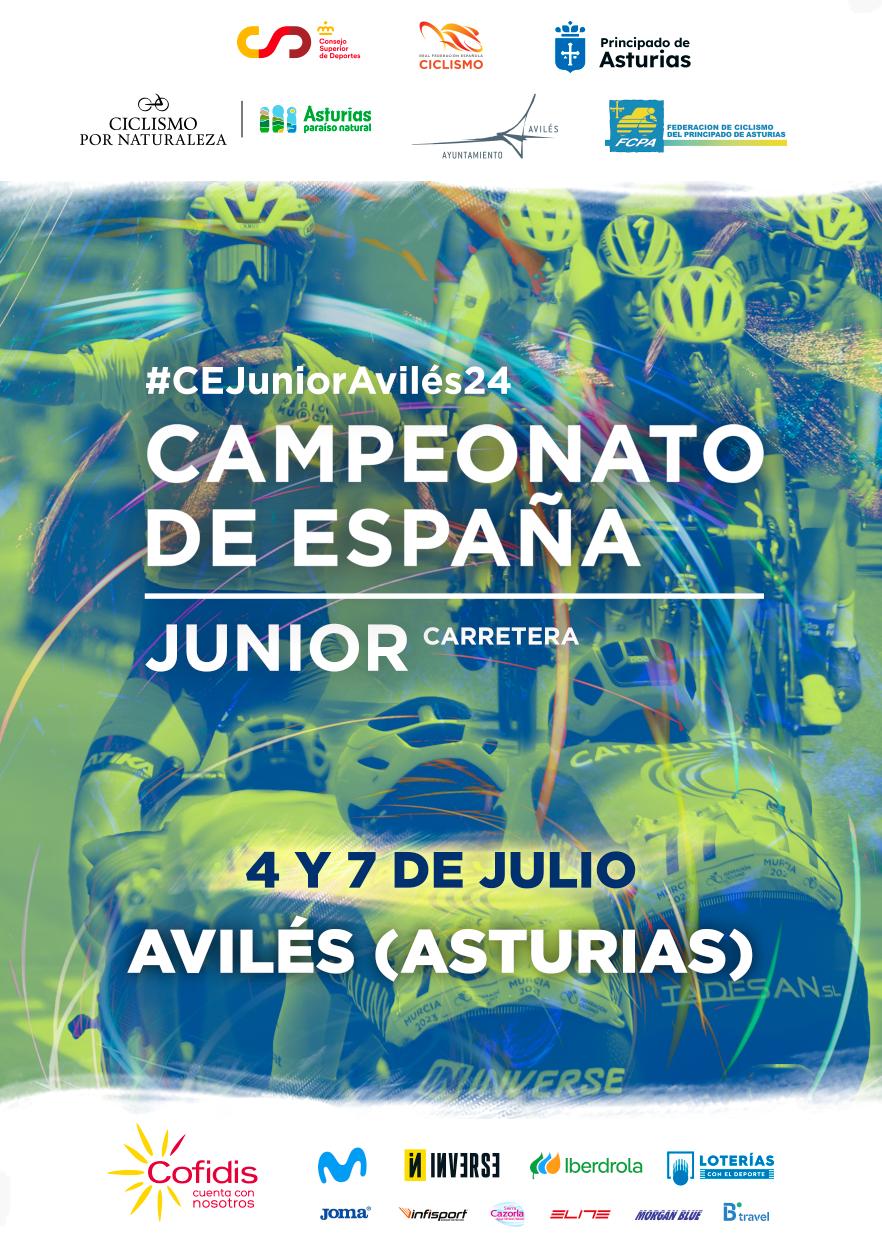 La RFEC y la Federación Asturiana de Ciclismo desvelan los recorridos de los Campeonatos de España Escolares y Júnior 2024