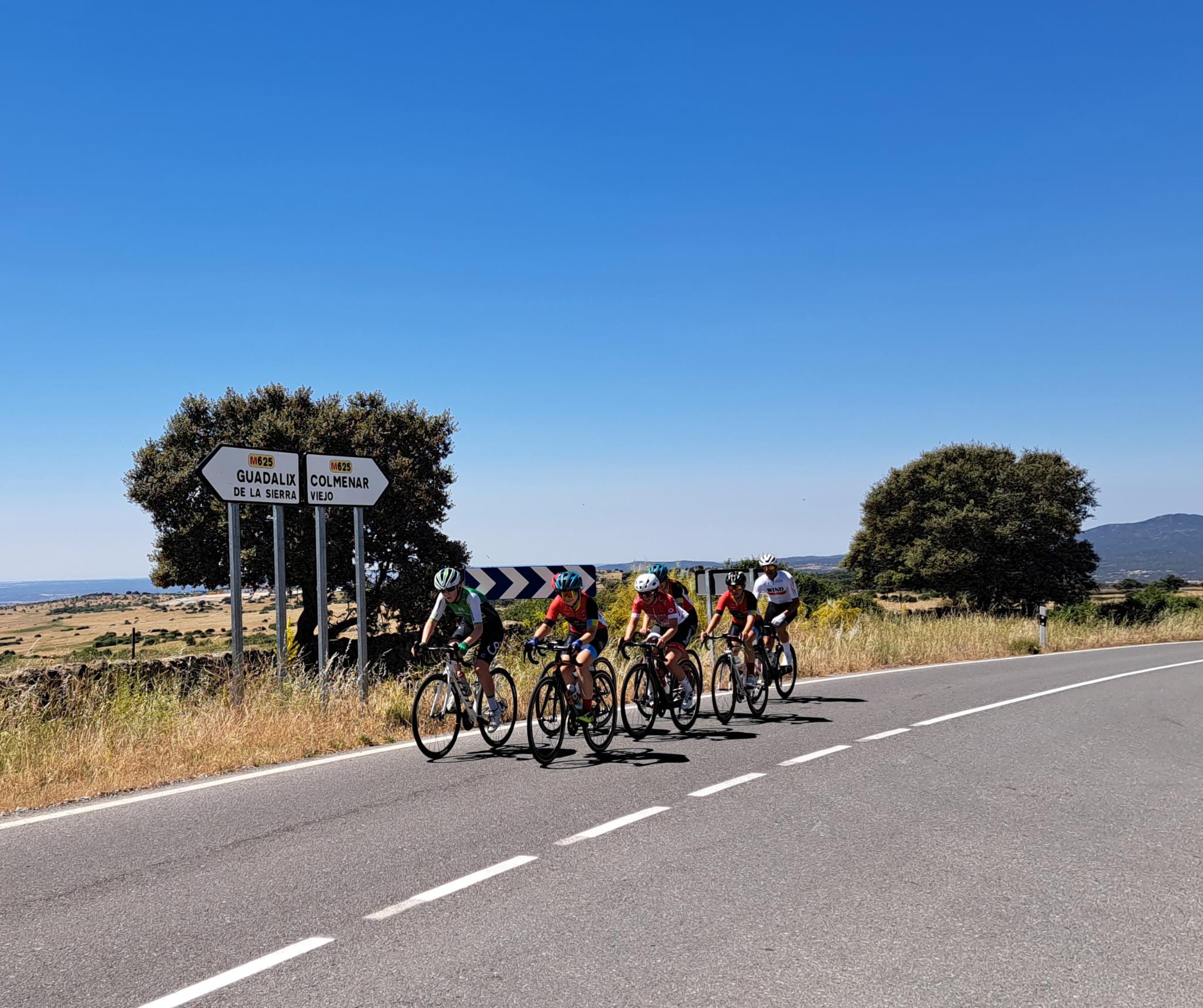 Entrenamiento conjunto de las Féminas Cadetes y Junior en la Sierra Norte de Madrid