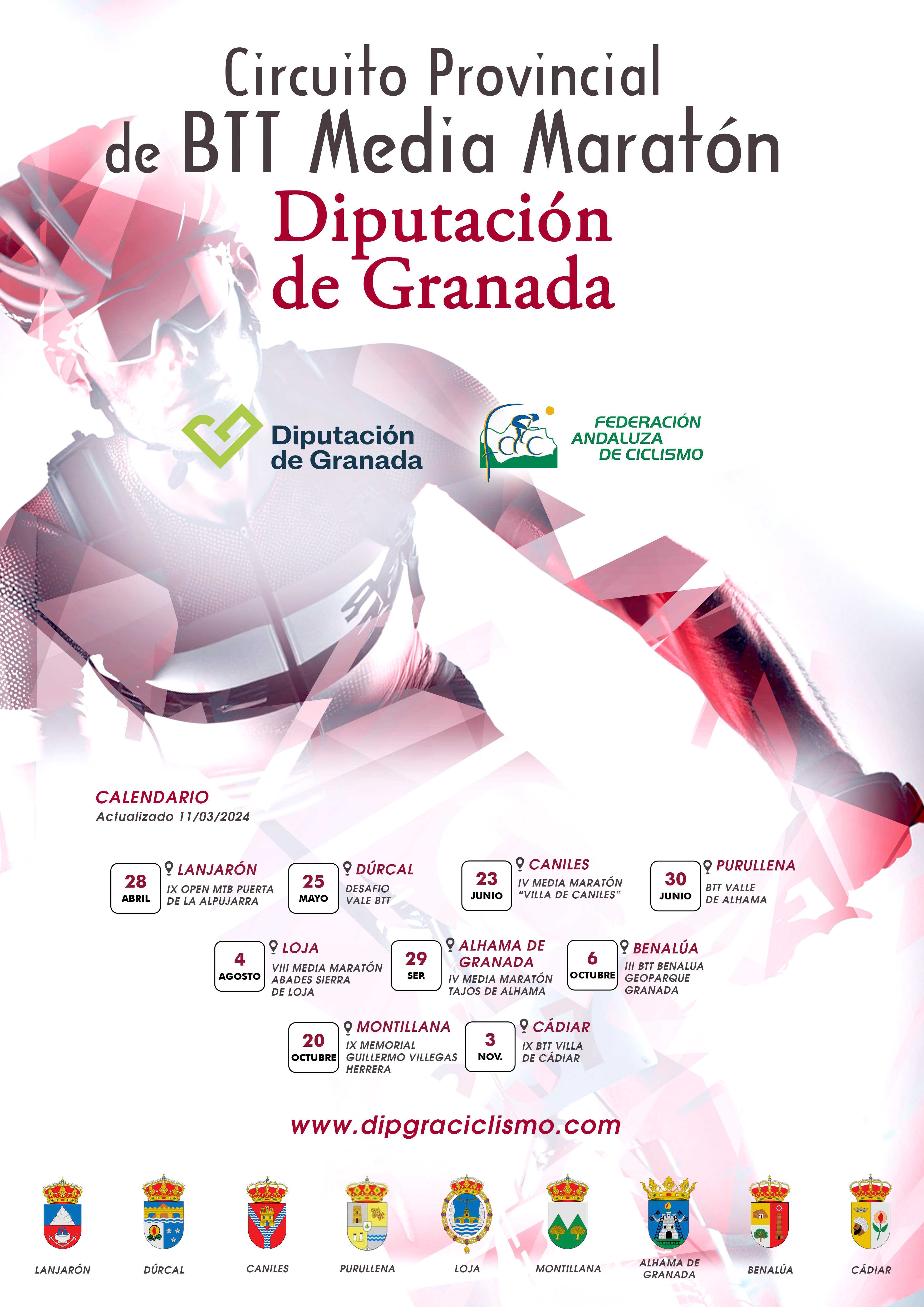 Más madera para el Provincial de Media Maratón Diputación de Granada