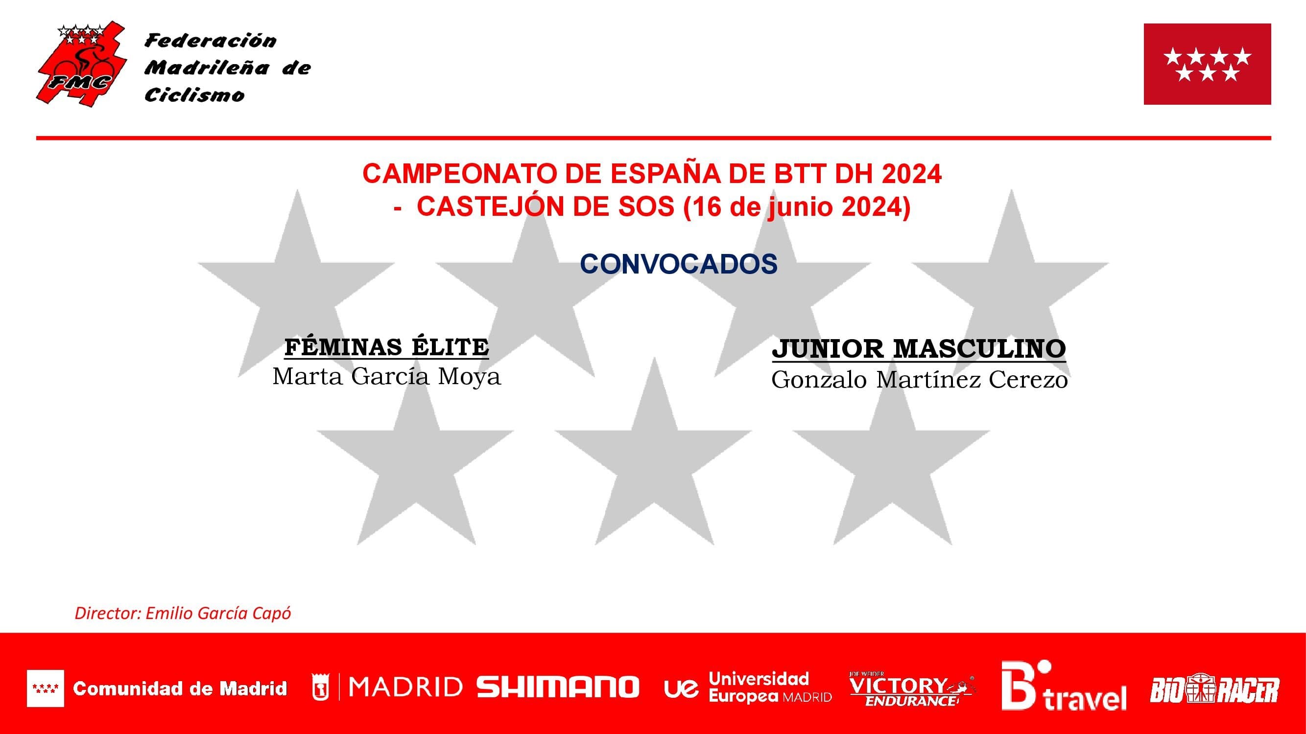 Convocados por la FMC para el Campeonato de España de BTT Enduro 2024