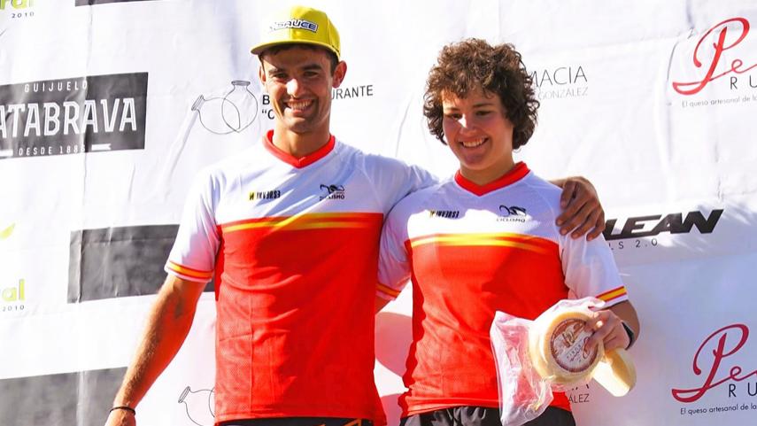 Alba Riera y Julen Sáenz de Ormijana se proclaman vencedores de la Copa de España de Trial