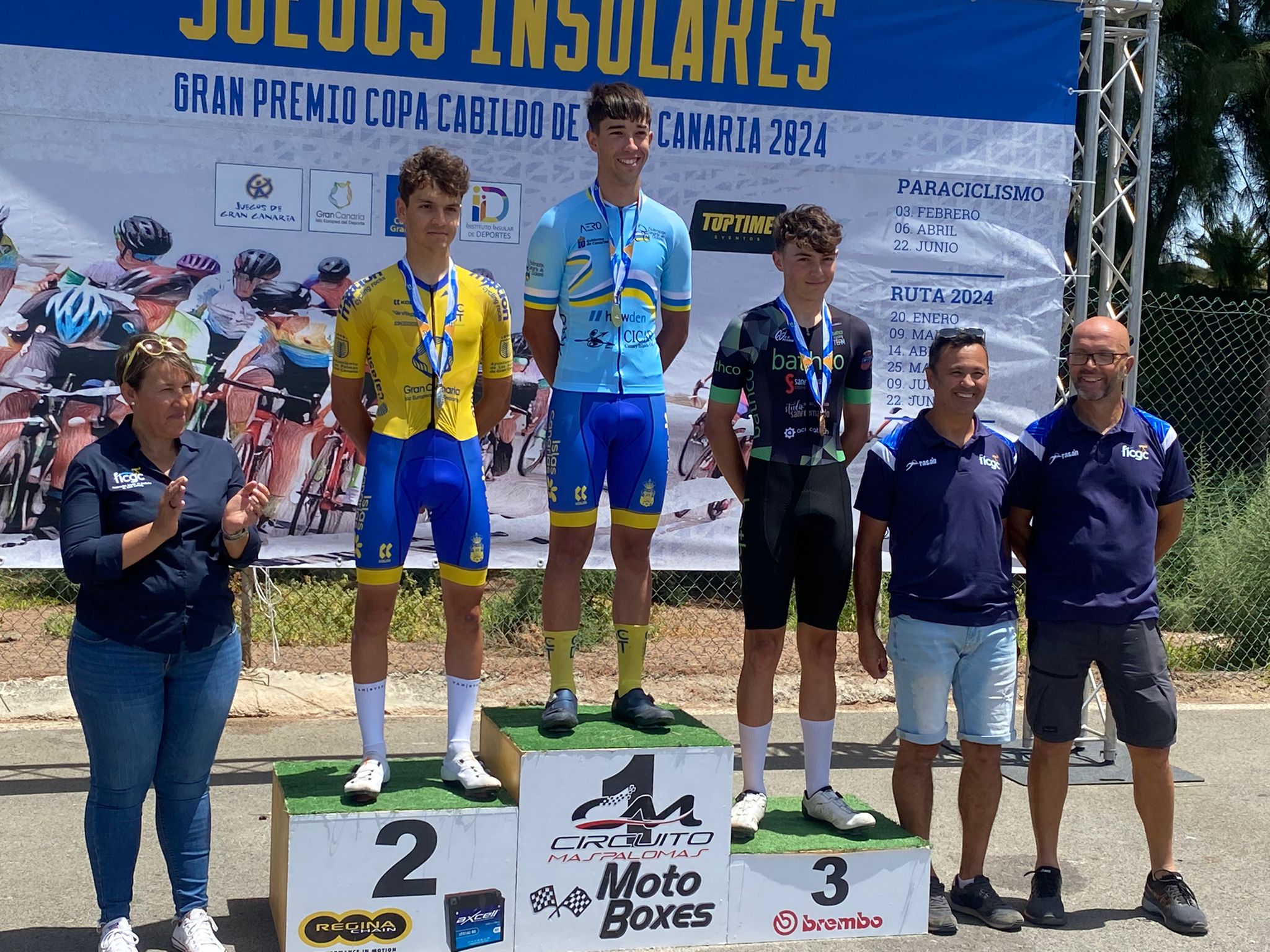 Clasificaciones Campeonato de Canarias de CRI  y Paraciclismo CRI