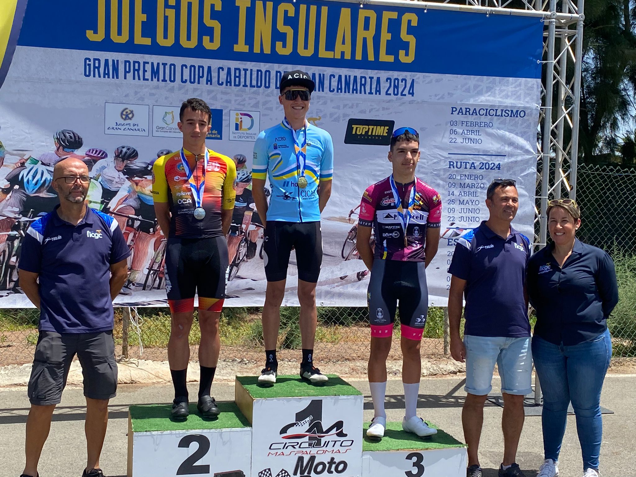 Clasificaciones Campeonato de Canarias de CRI  y Paraciclismo CRI