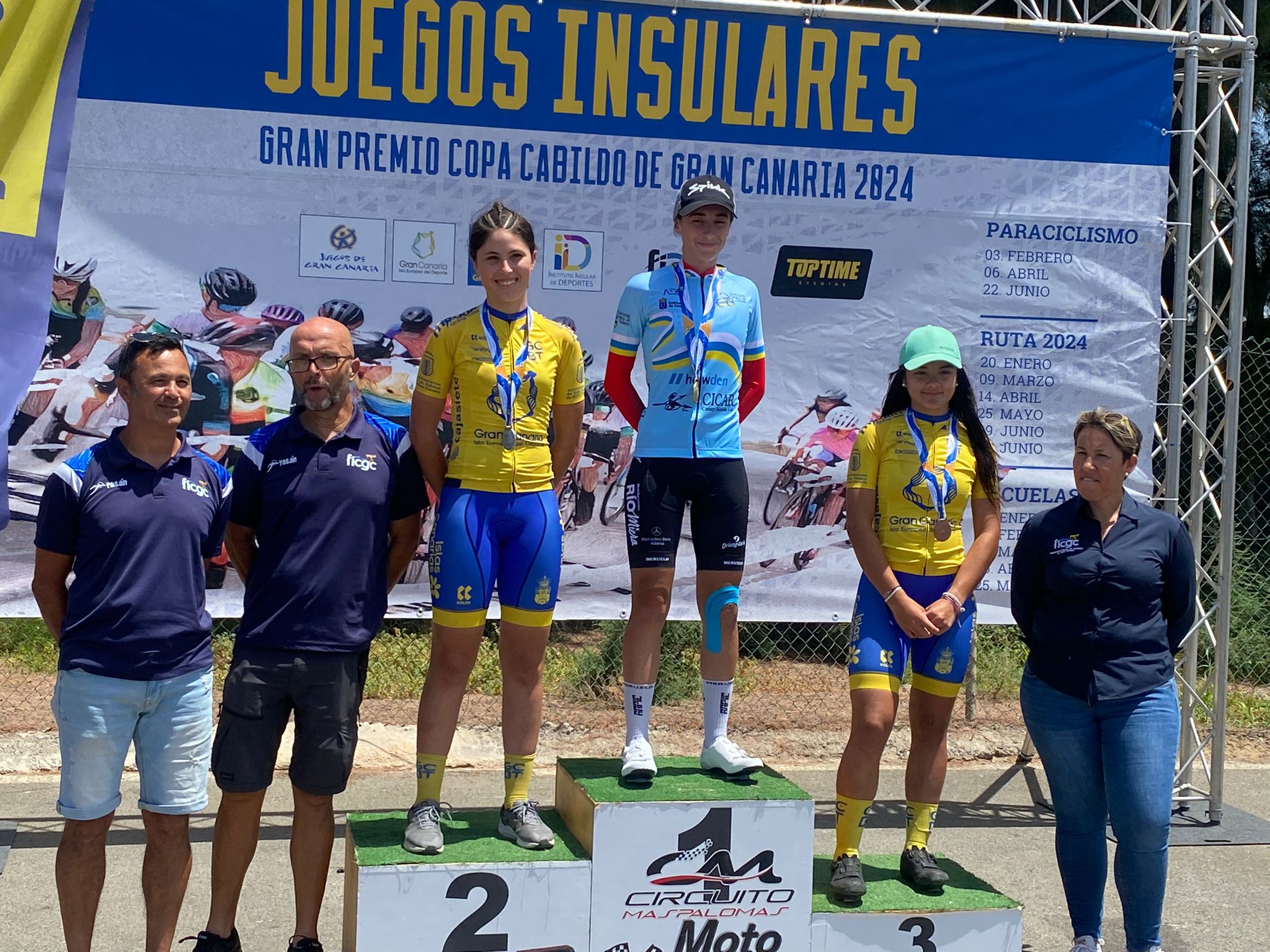 Clasificaciones Campeonato de Canarias de CRI  y Paraciclismo CRI