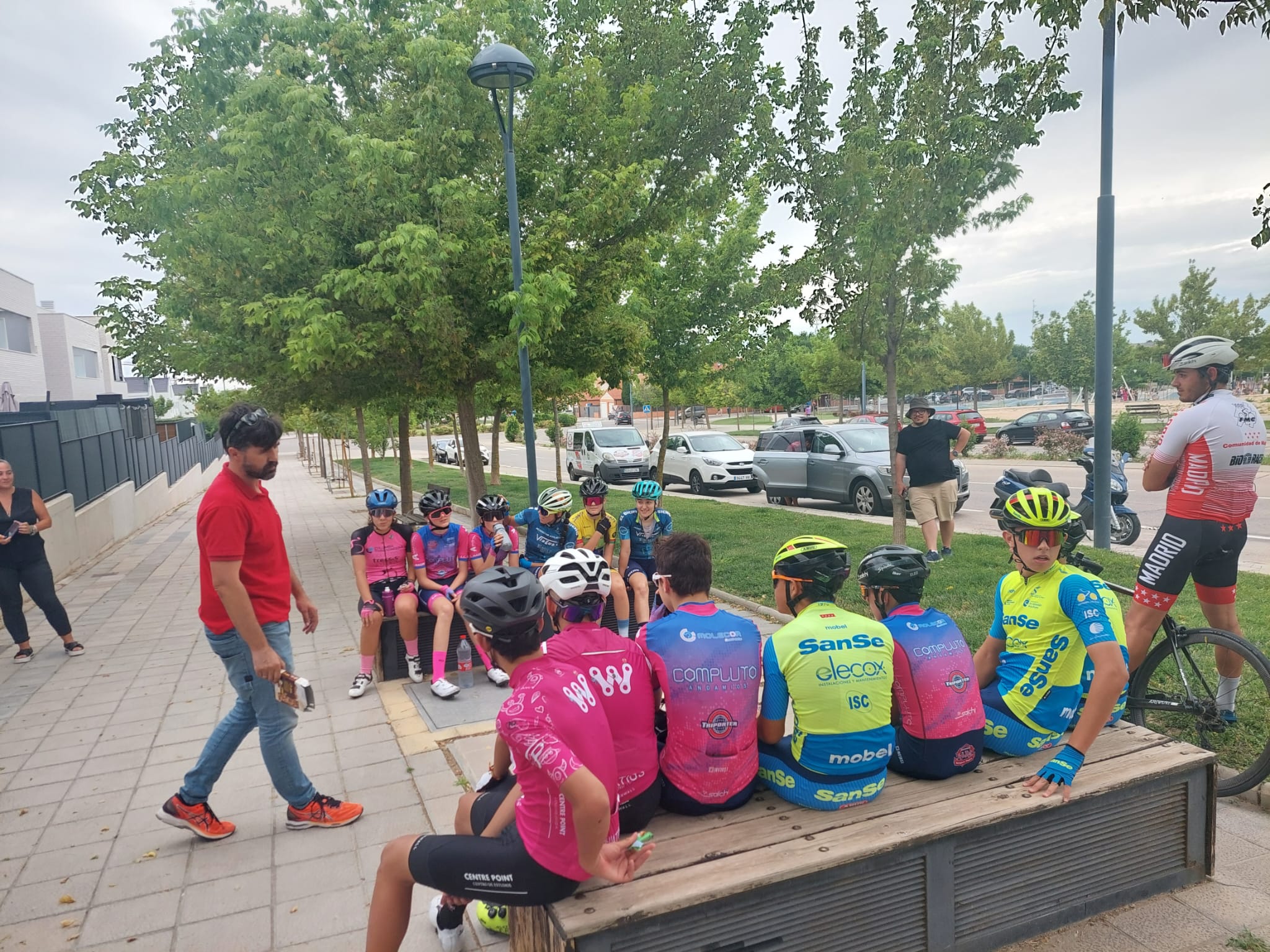 Entrenamiento Intenso y de Calidad para los Infantiles de Ruta