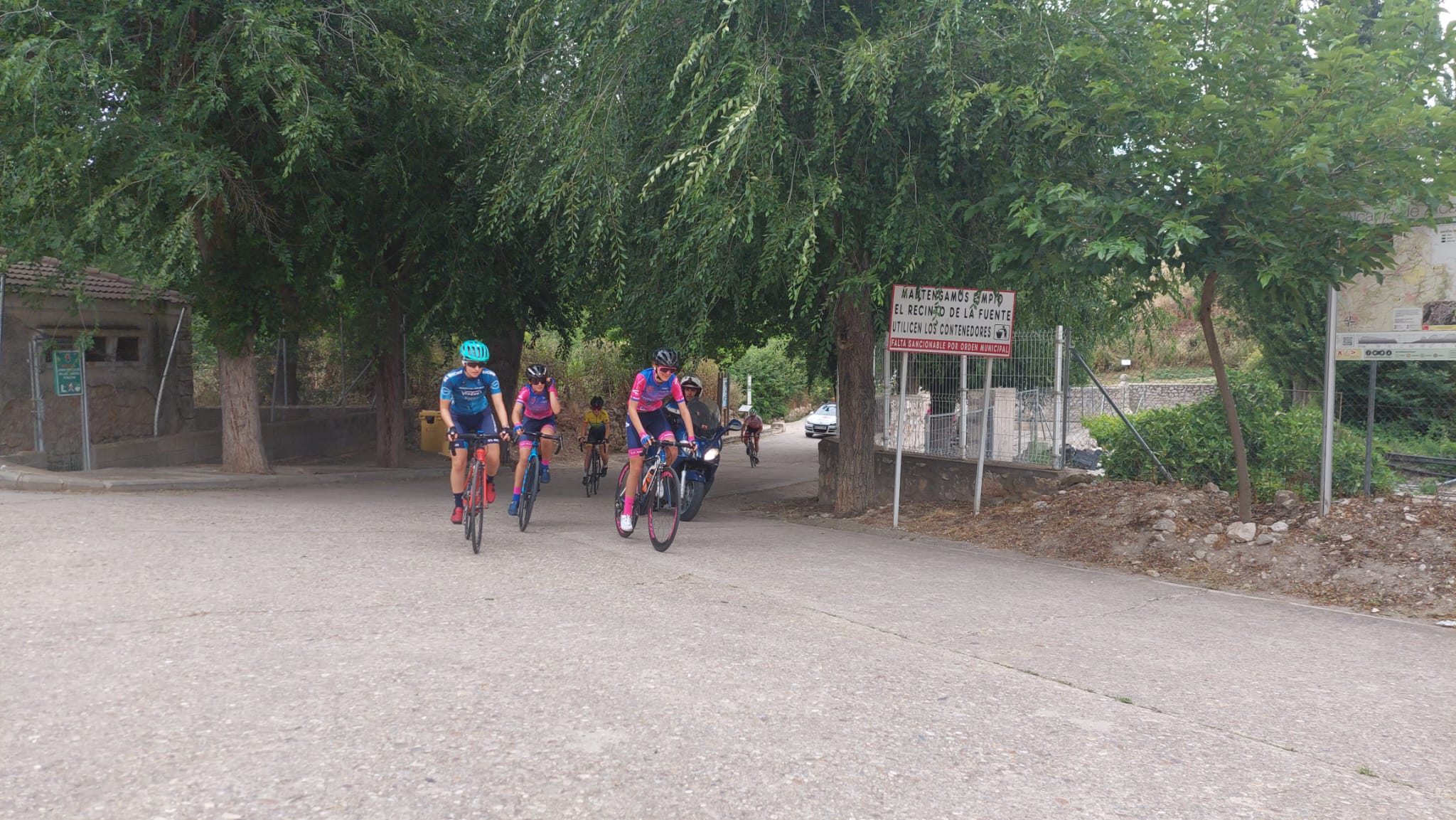 Entrenamiento Intenso y de Calidad para los Infantiles de Ruta