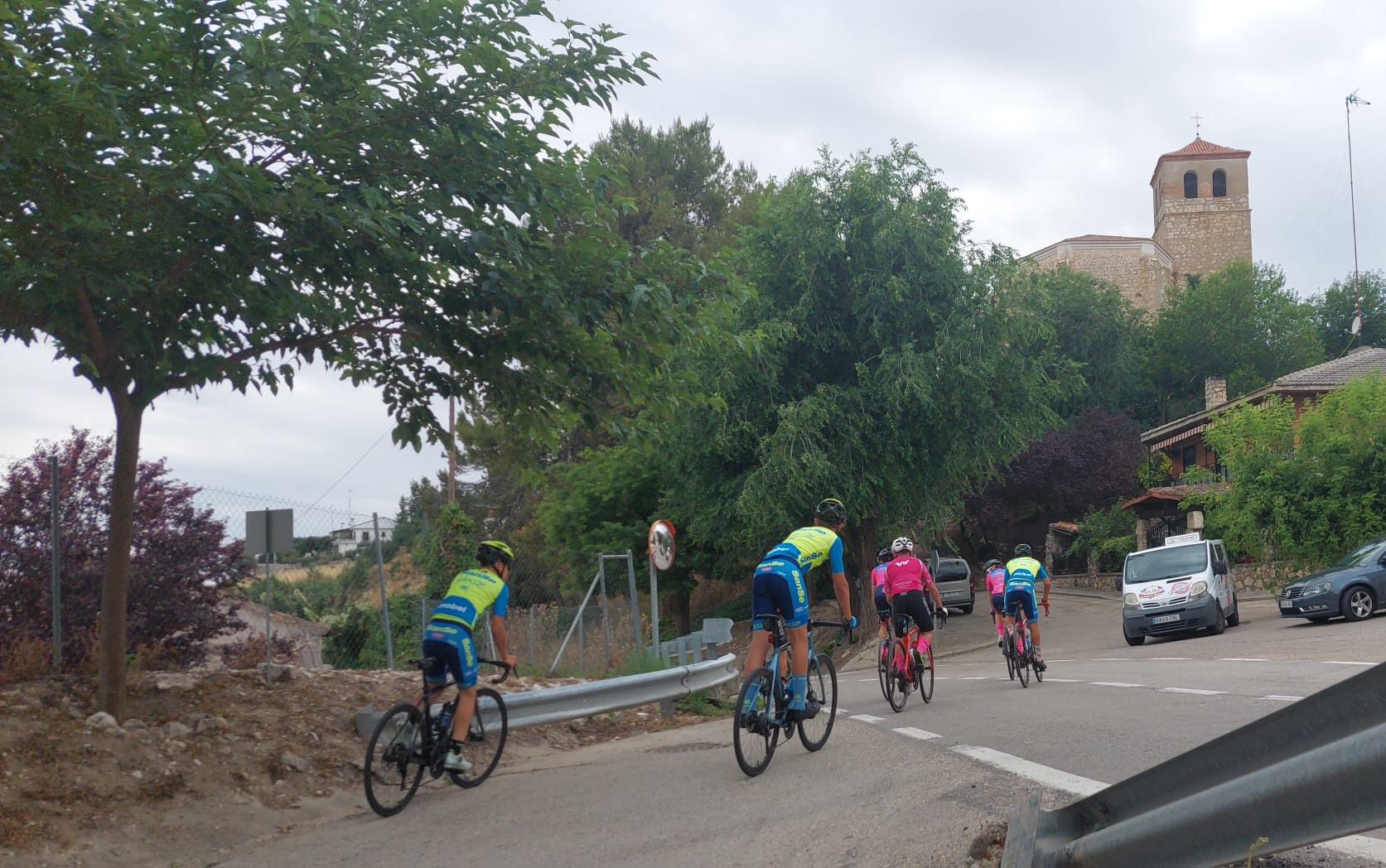 Entrenamiento Intenso y de Calidad para los Infantiles de Ruta