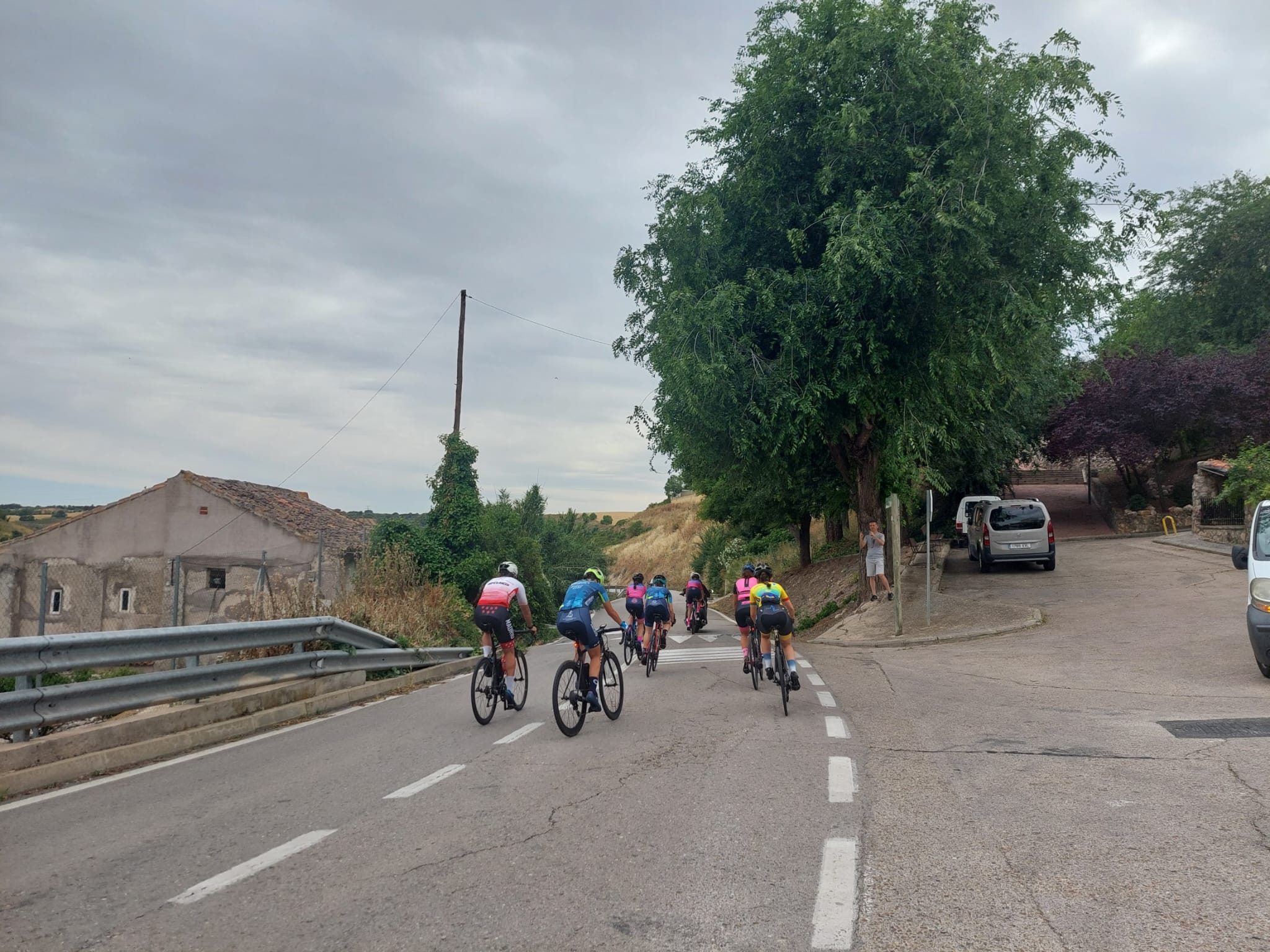 Entrenamiento Intenso y de Calidad para los Infantiles de Ruta