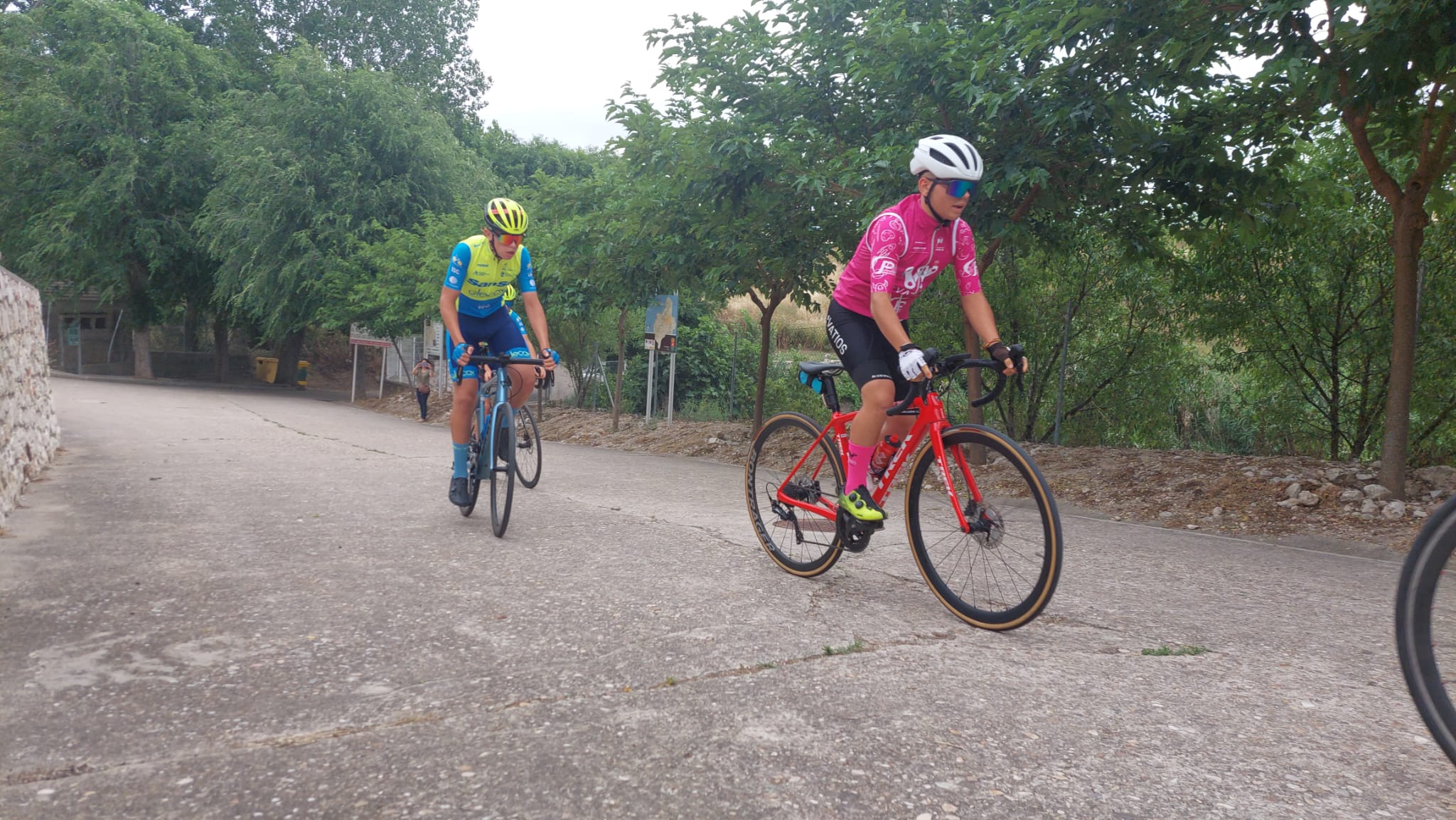 Entrenamiento Intenso y de Calidad para los Infantiles de Ruta