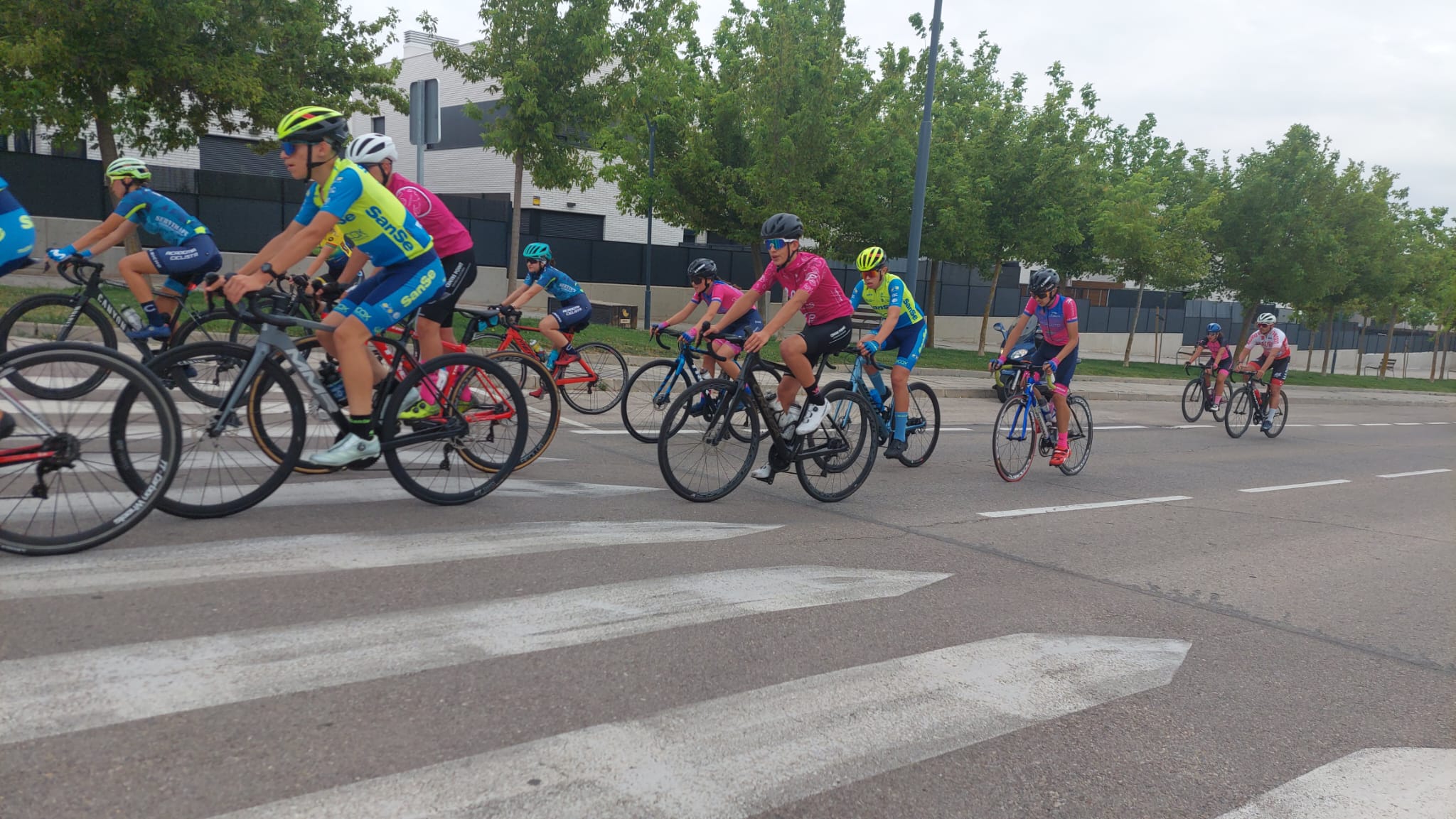 Entrenamiento Intenso y de Calidad para los Infantiles de Ruta