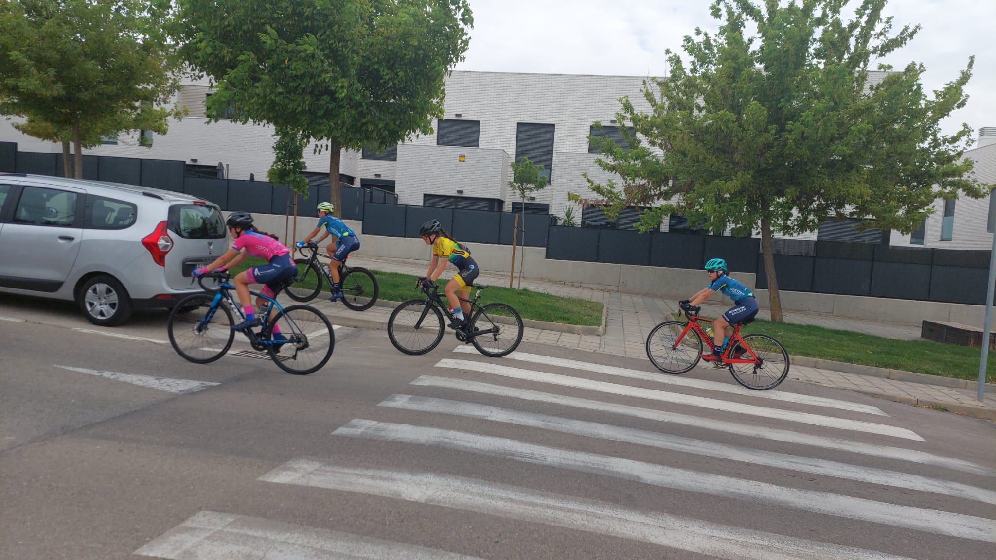 Entrenamiento Intenso y de Calidad para los Infantiles de Ruta